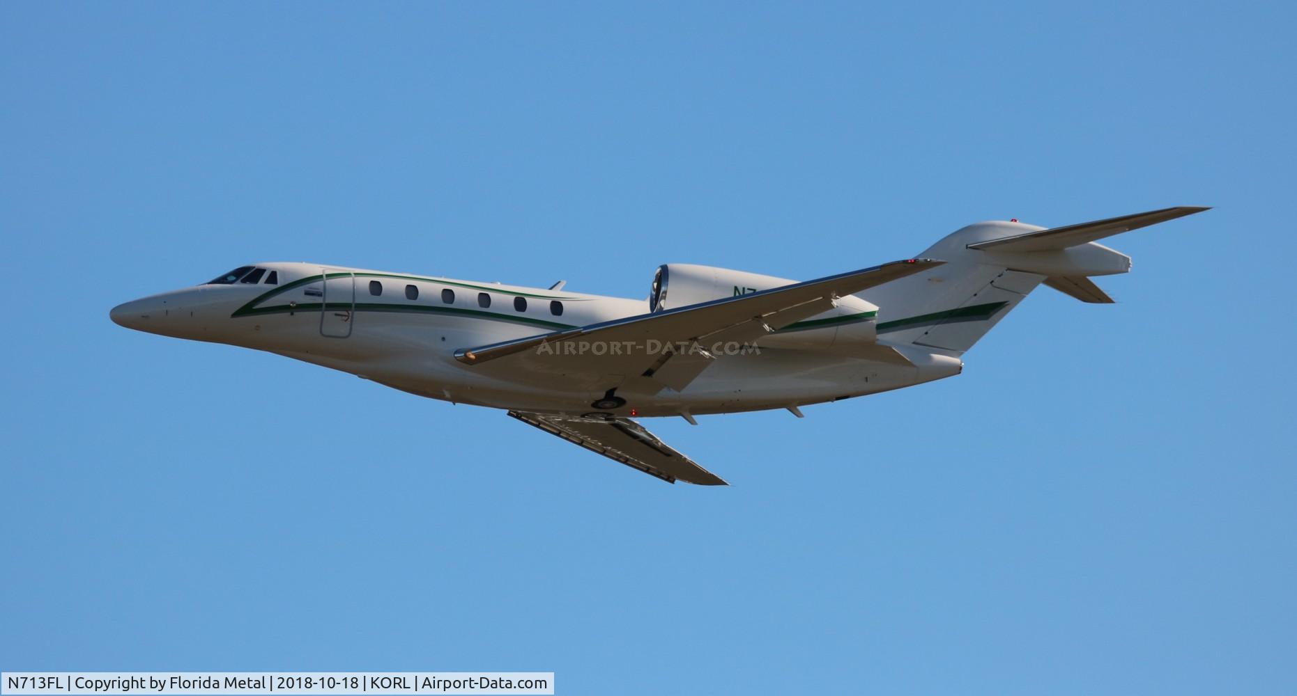 N713FL, 1999 Cessna 750 Citation X C/N 750-0074, NBAA ORL 2018
