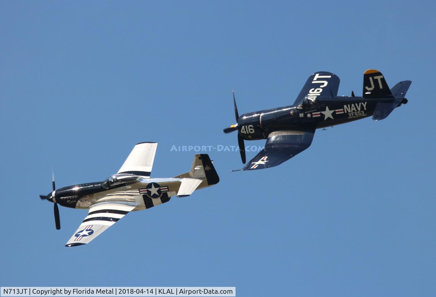 N713JT, 1945 Vought F4U-4B Corsair C/N 97143, SNF LAL 2018