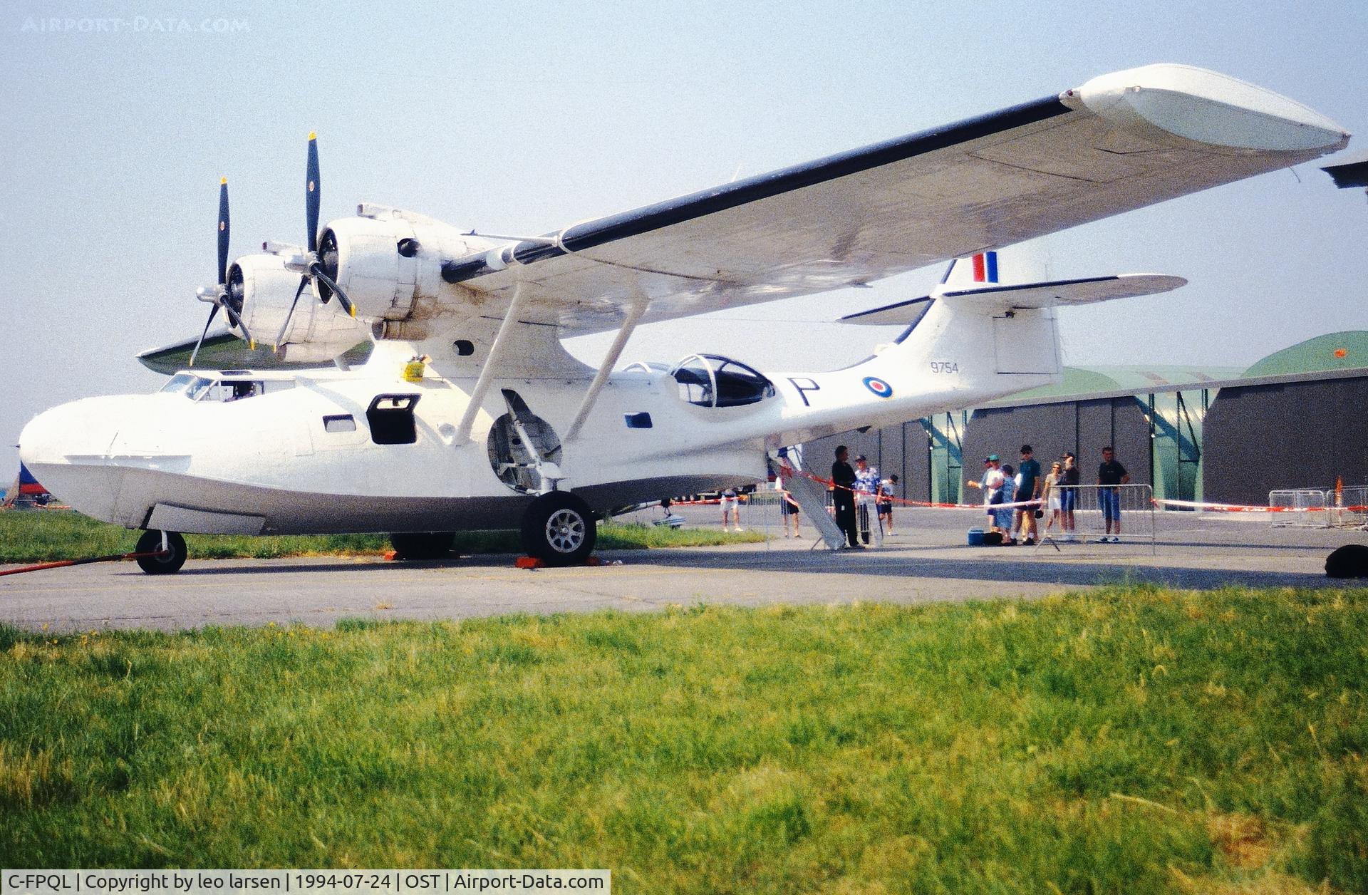 C-FPQL, 1940 Consolidated Vultee PBY-5A C/N CV-417, Ostende Air Show 24.7.1994
