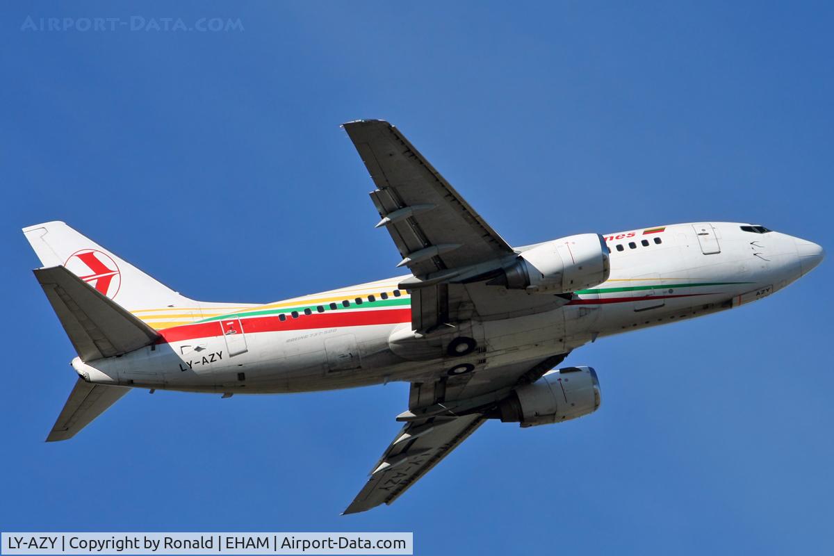 LY-AZY, 1993 Boeing 737-548 C/N 26287, at spl