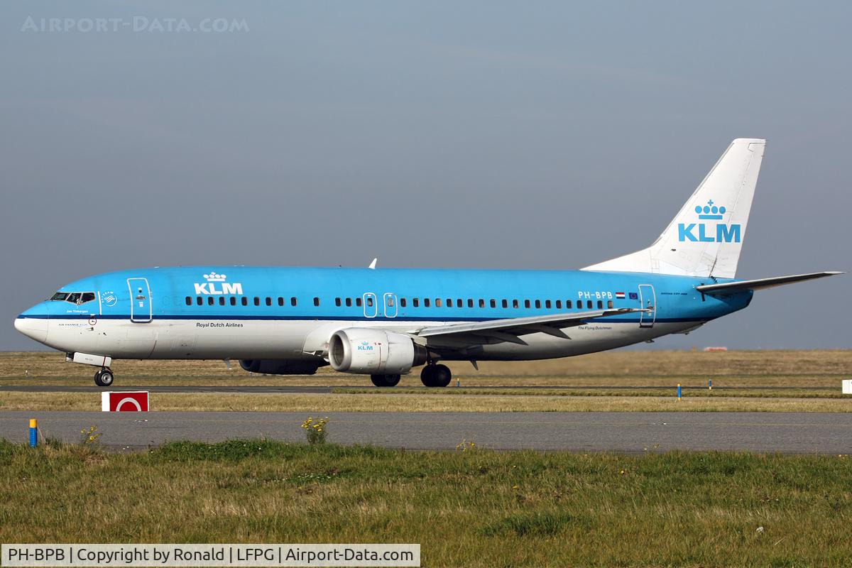 PH-BPB, 1989 Boeing 737-4Y0 C/N 24344, at cdg