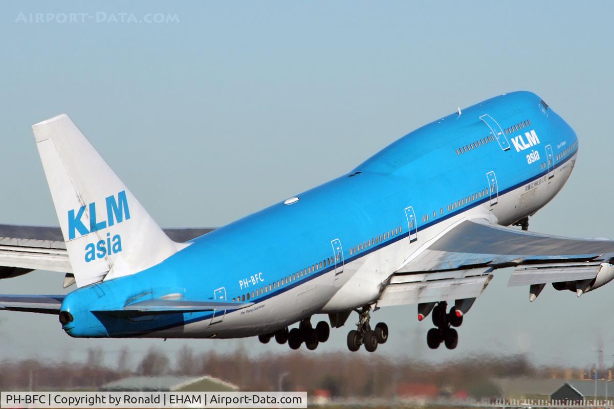 PH-BFC, 1989 Boeing 747-406BC C/N 23982, at spl