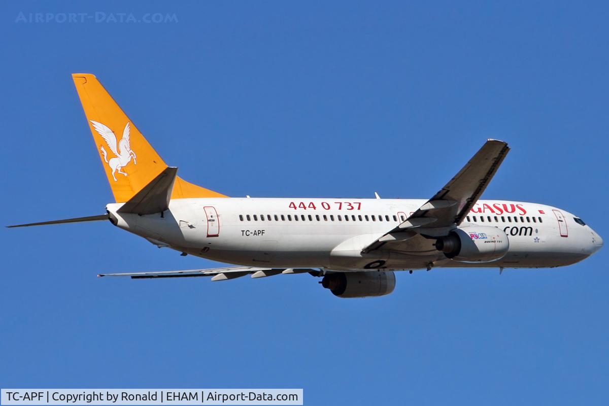 TC-APF, 2001 Boeing 737-86N C/N 28642, at cdg