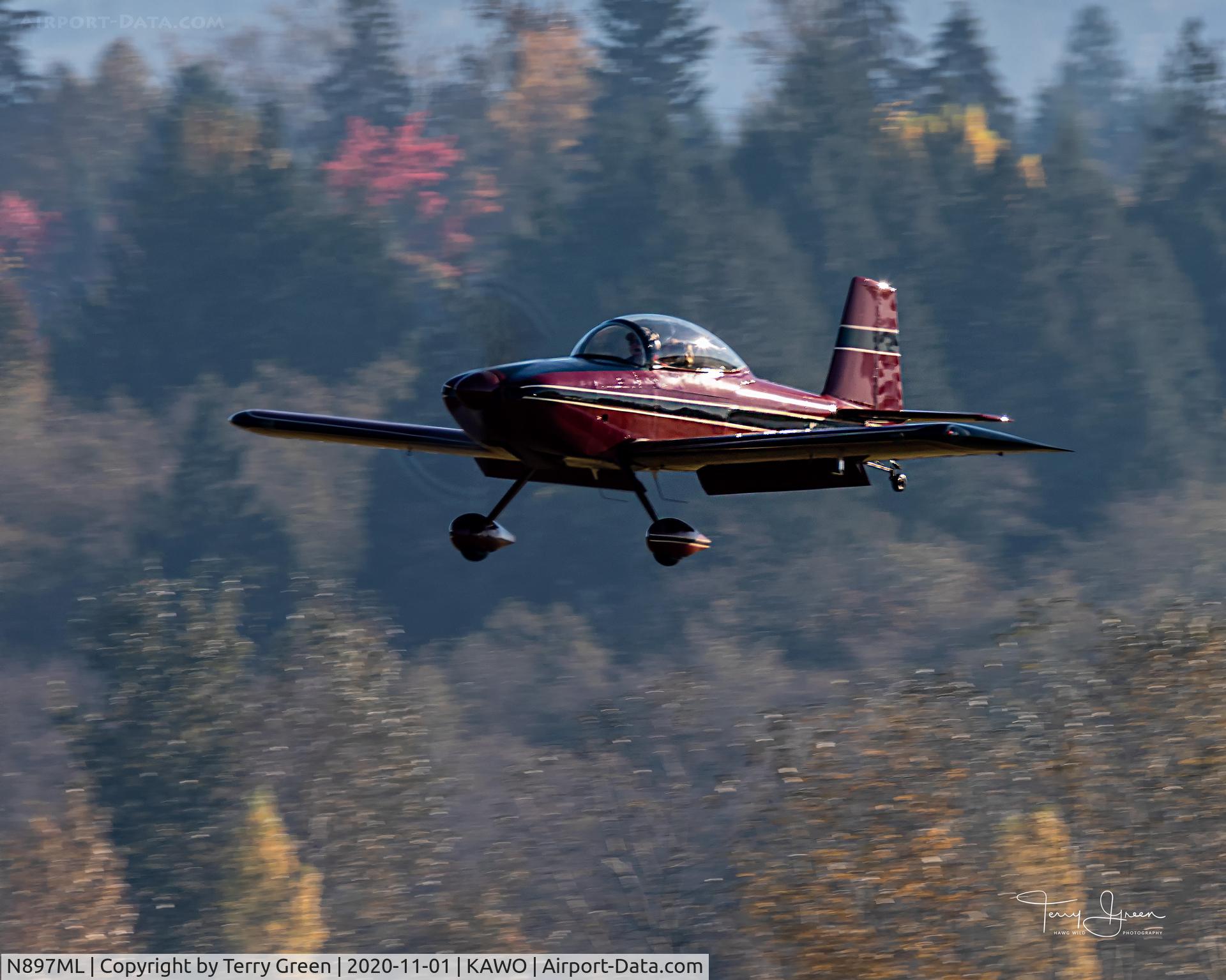 N897ML, 2005 Vans RV-8 C/N 81896, KAWO