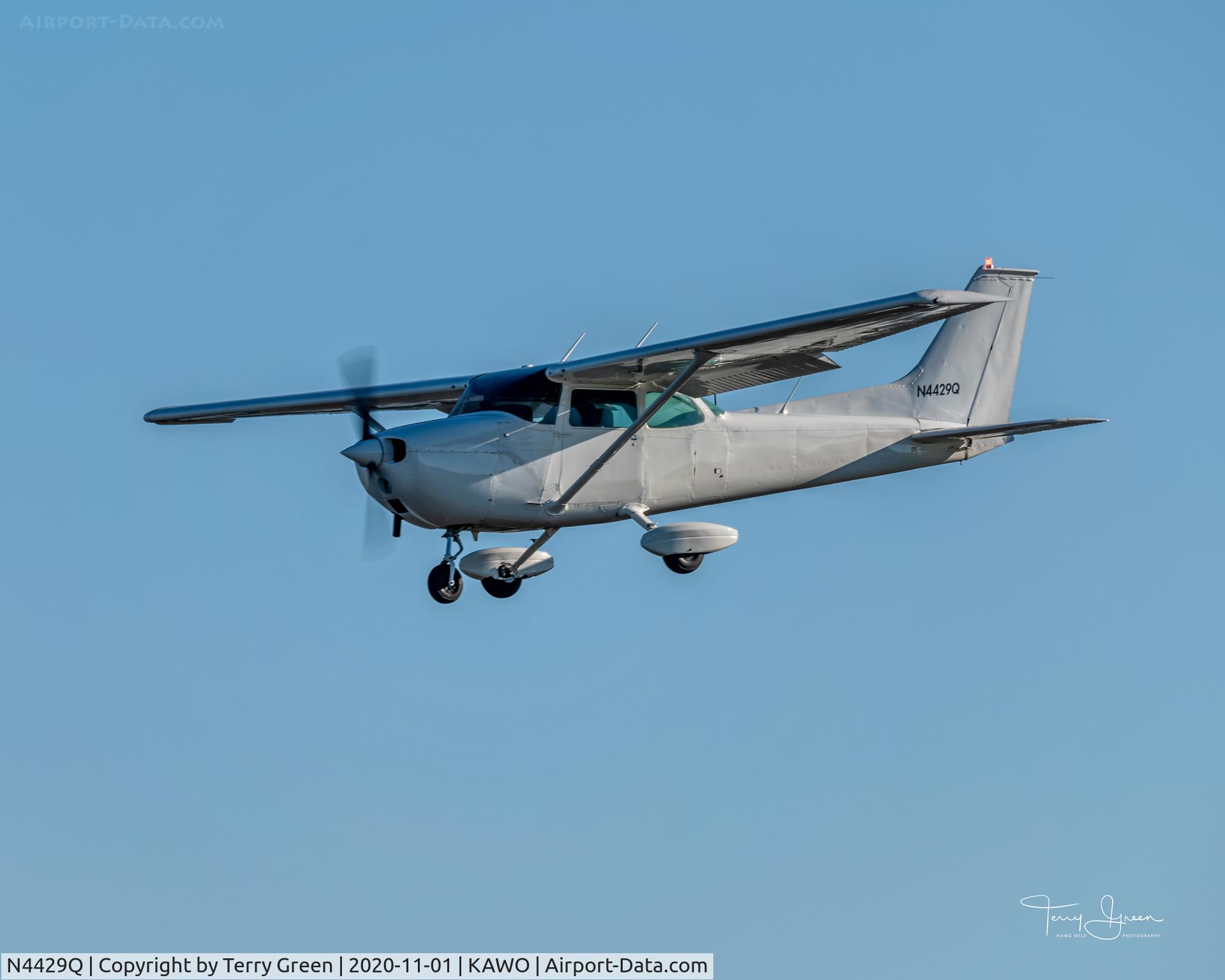 N4429Q, 1973 Cessna 172M C/N 17261708, KAWO