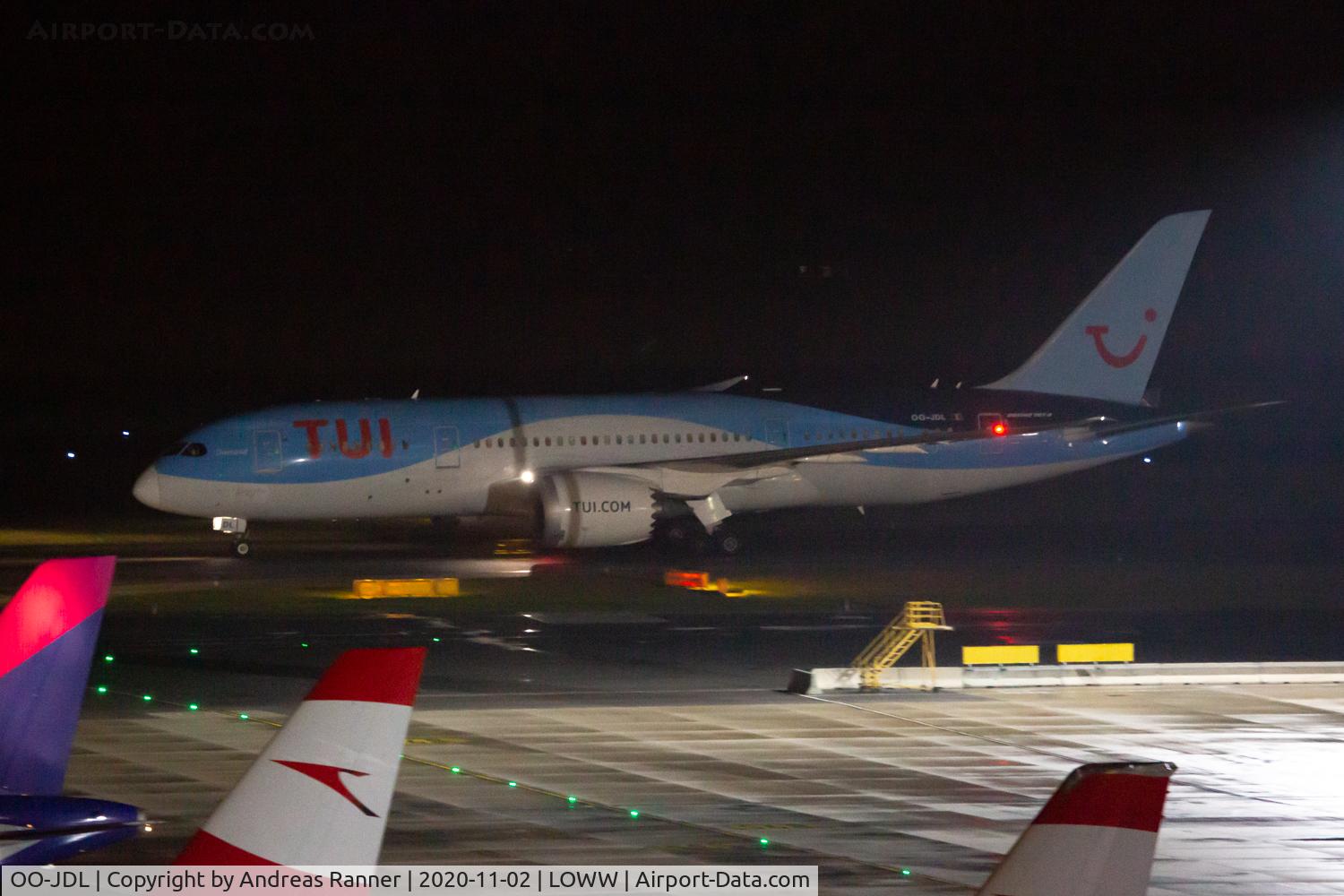 OO-JDL, 2013 Boeing 787-8 Dreamliner C/N 34425, TUI Airlines Belgium Boeing 787