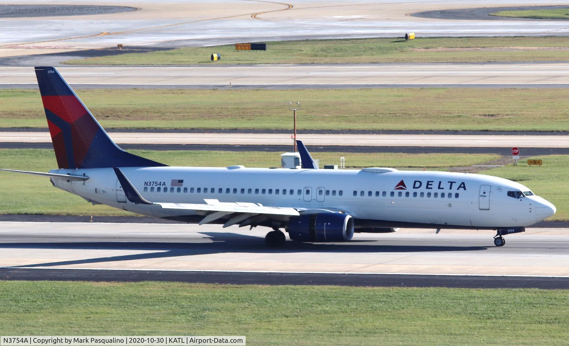 N3754A, 2001 Boeing 737-832 C/N 29626, Boeing 737-832