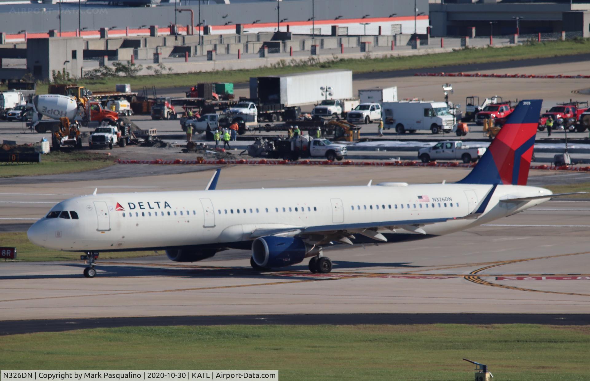 N326DN, 2017 Airbus A321-211 C/N 7645, Airbus A321-211