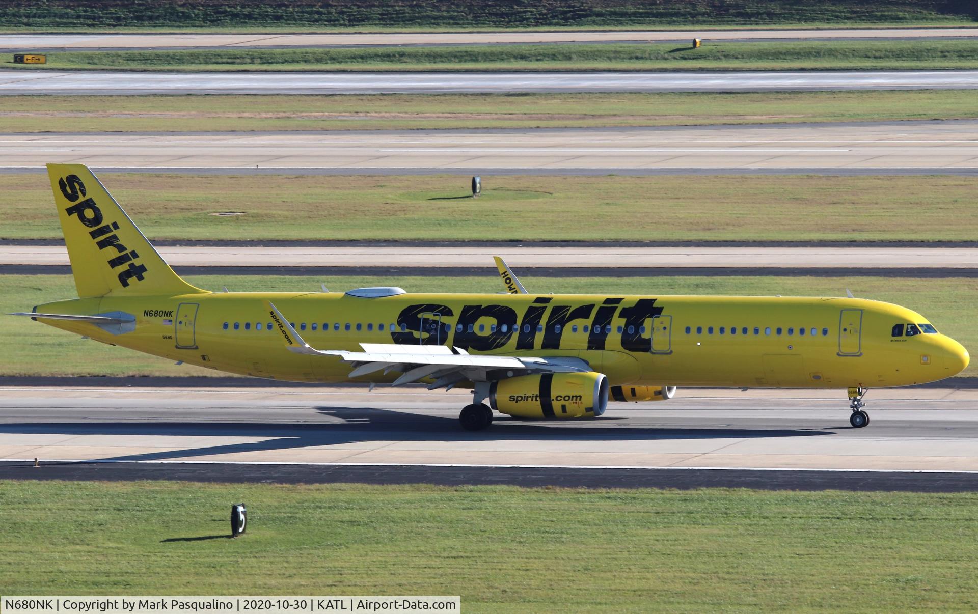 N680NK, 2017 Airbus A321-231SL C/N 7870, Airbus A321-231SL