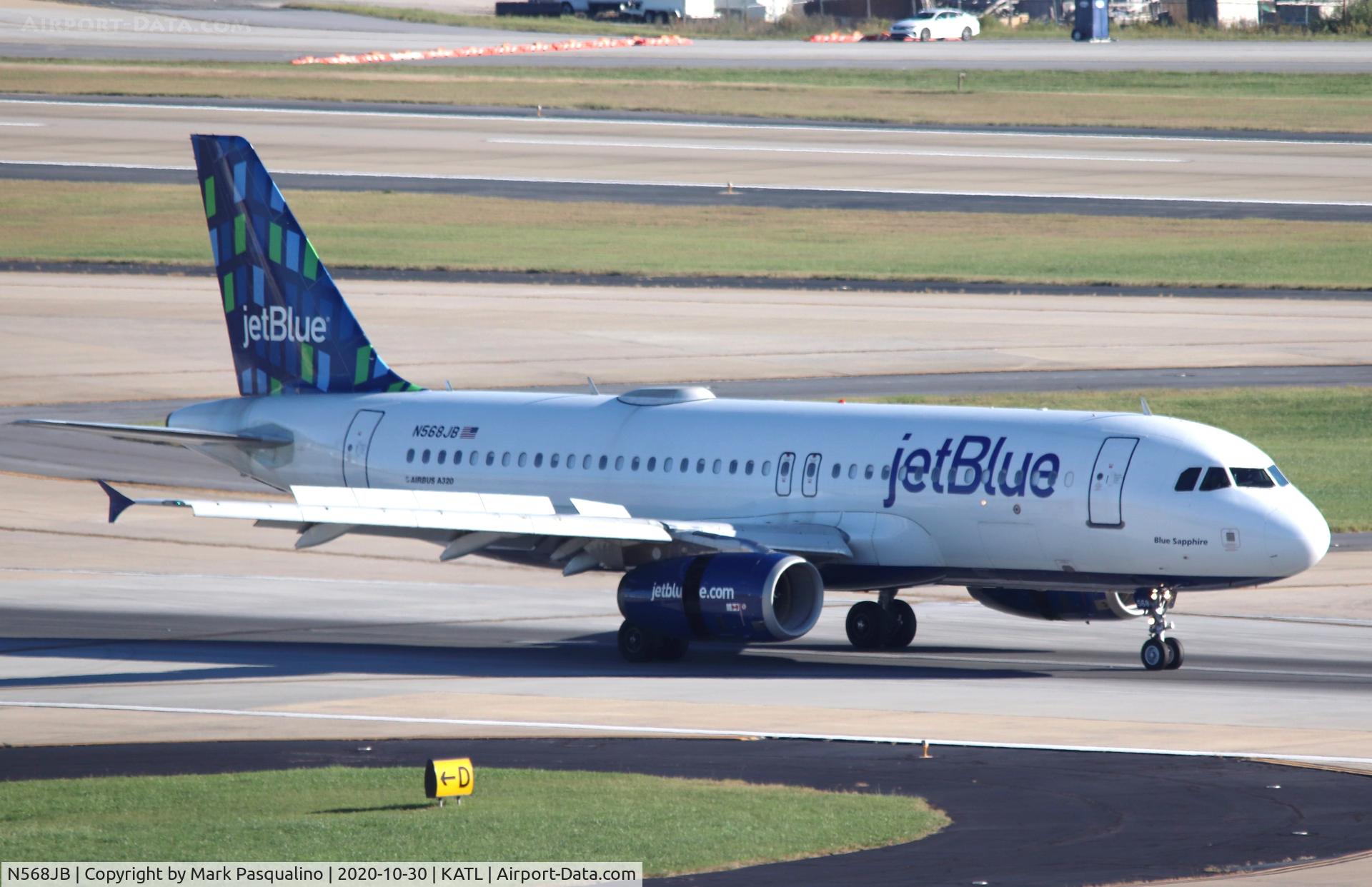 N568JB, 2003 Airbus A320-232 C/N 2063, Airbus A320-232