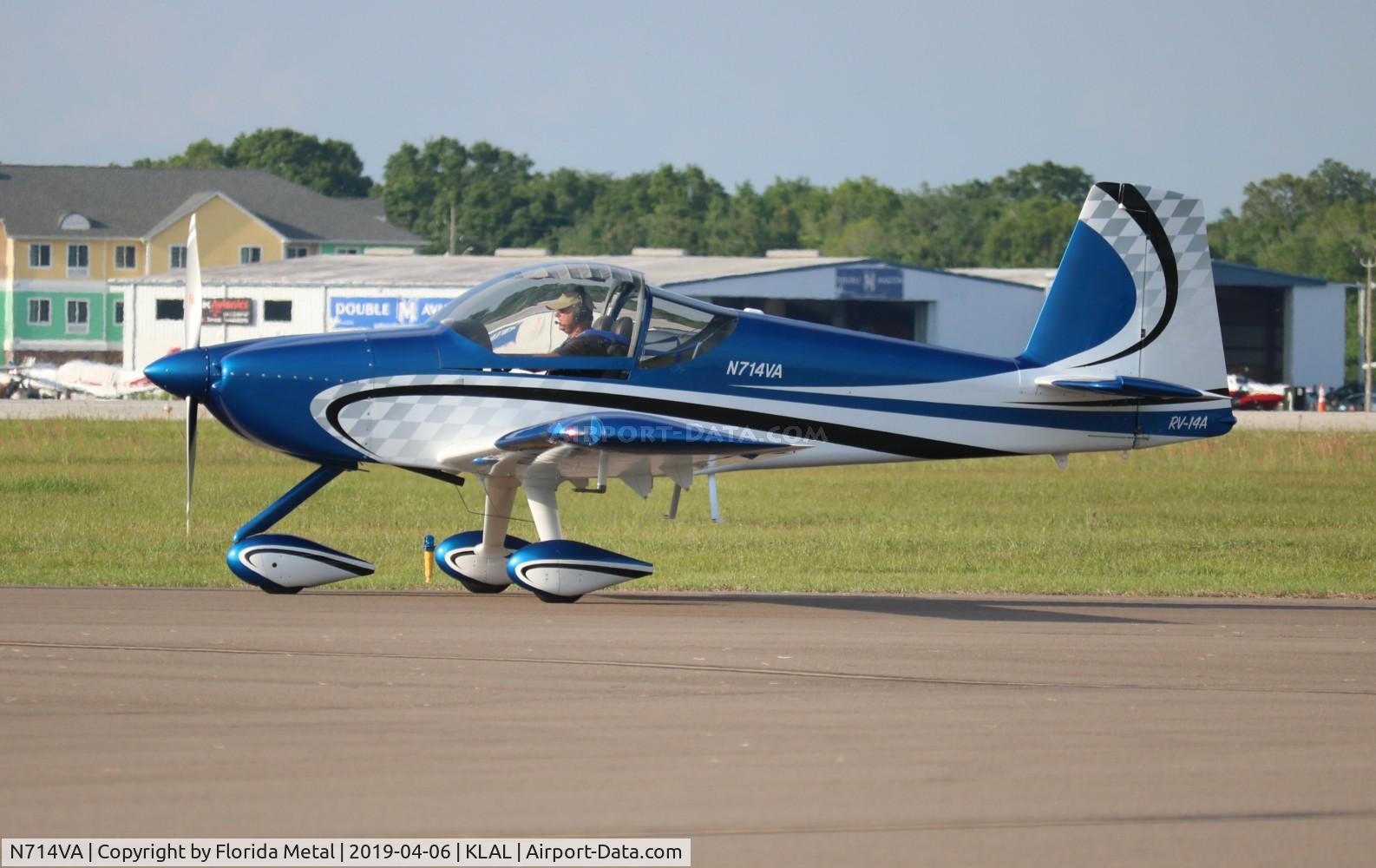N714VA, 2018 Vans RV-14A C/N 140231, SNF LAL 2019