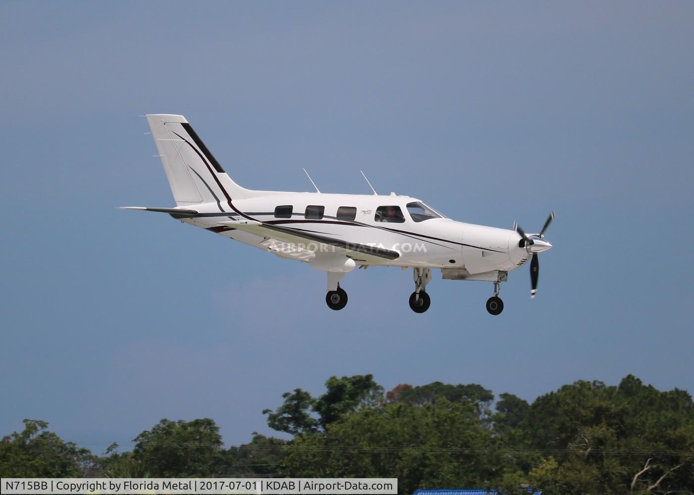 N715BB, 1996 Piper PA-46-350P Malibu Mirage C/N 4636038, DAB spotting 2017