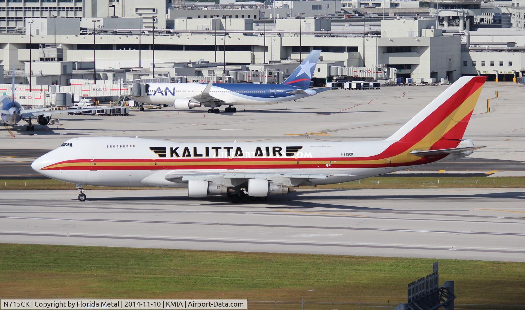 N715CK, 1982 Boeing 747-209B C/N 22447, MIA spotting 2014