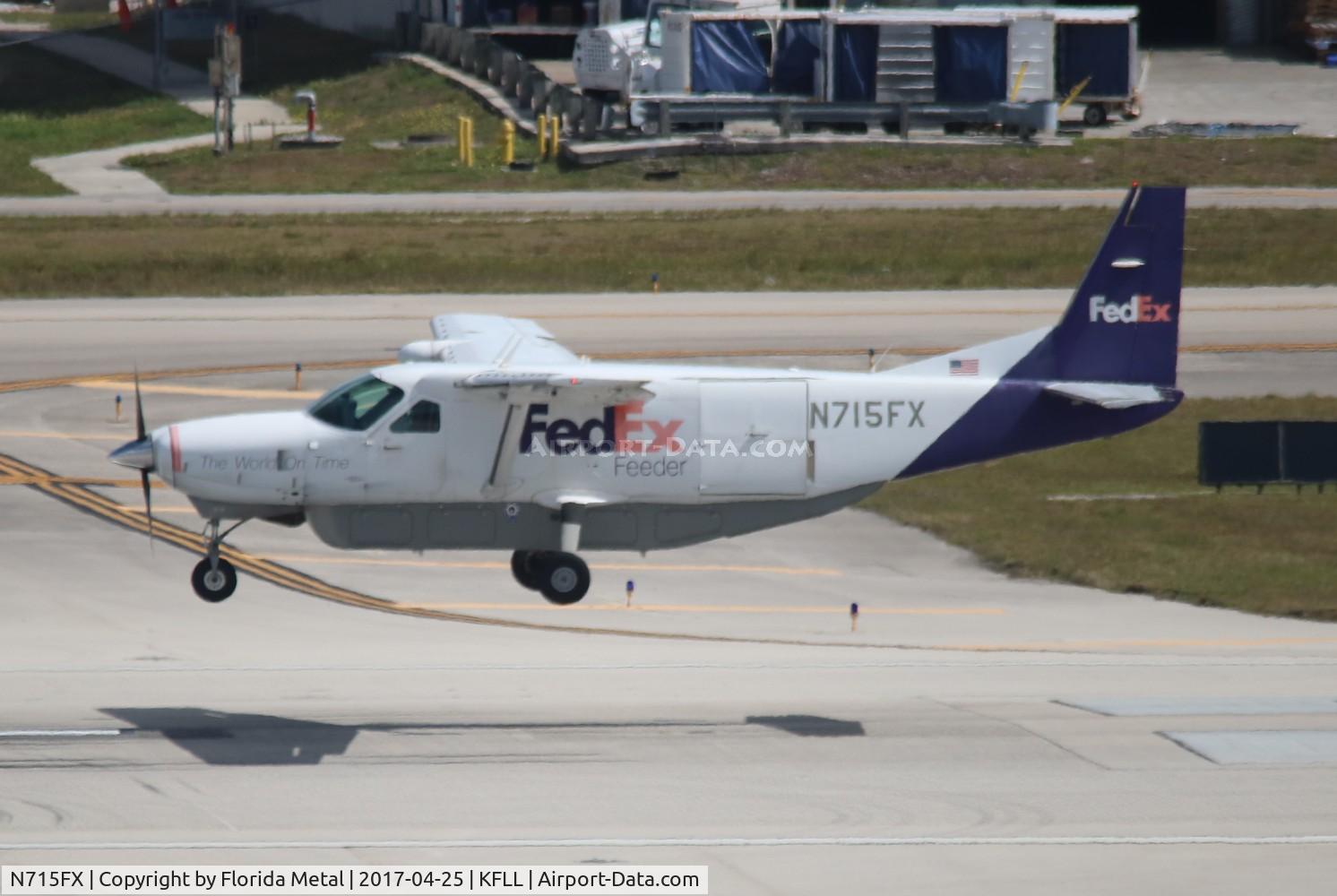 N715FX, 1995 Cessna 208B Super Cargomaster C/N 208B0440, FLL spotting 2017