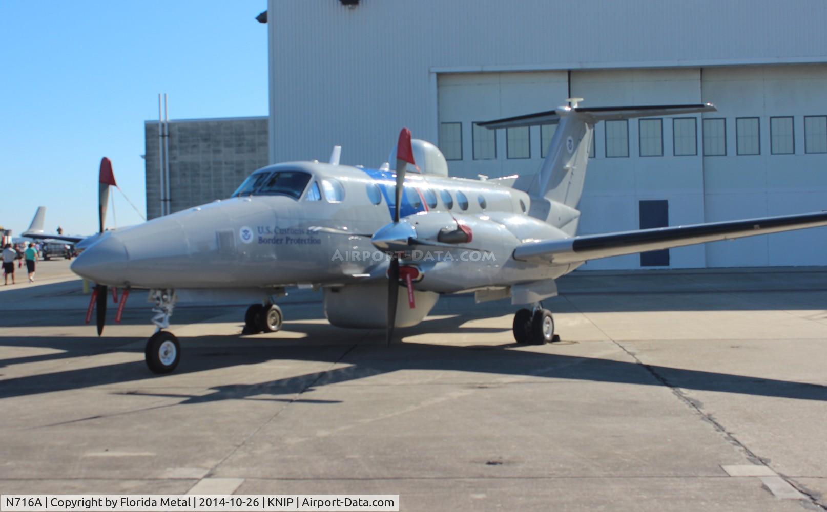 N716A, Hawker Beechcraft Corp B300C King Air C/N FM-38, NAS JAX 2014
