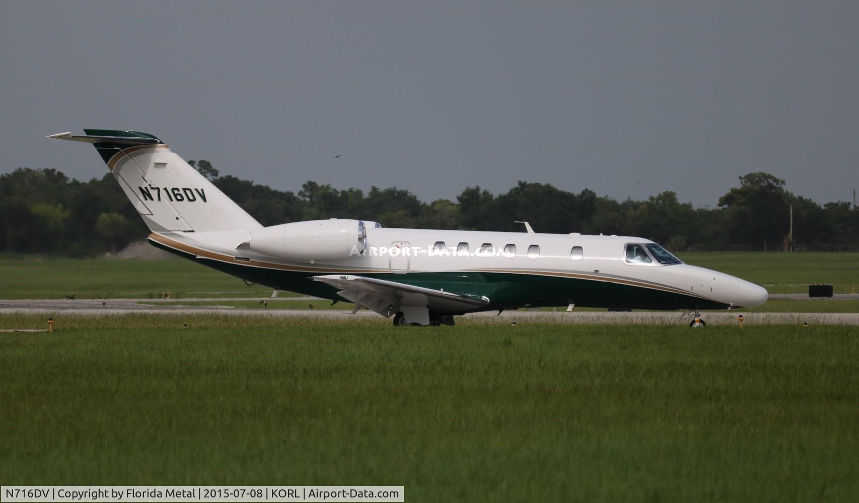 N716DV, 2011 Cessna 525C CitationJet CJ4 C/N 525C-0049, ORL spotting 2015
