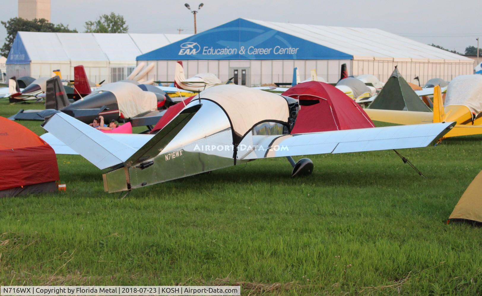 N716WX, 2013 Sonex Waiex C/N W0162, EAA OSH 2018