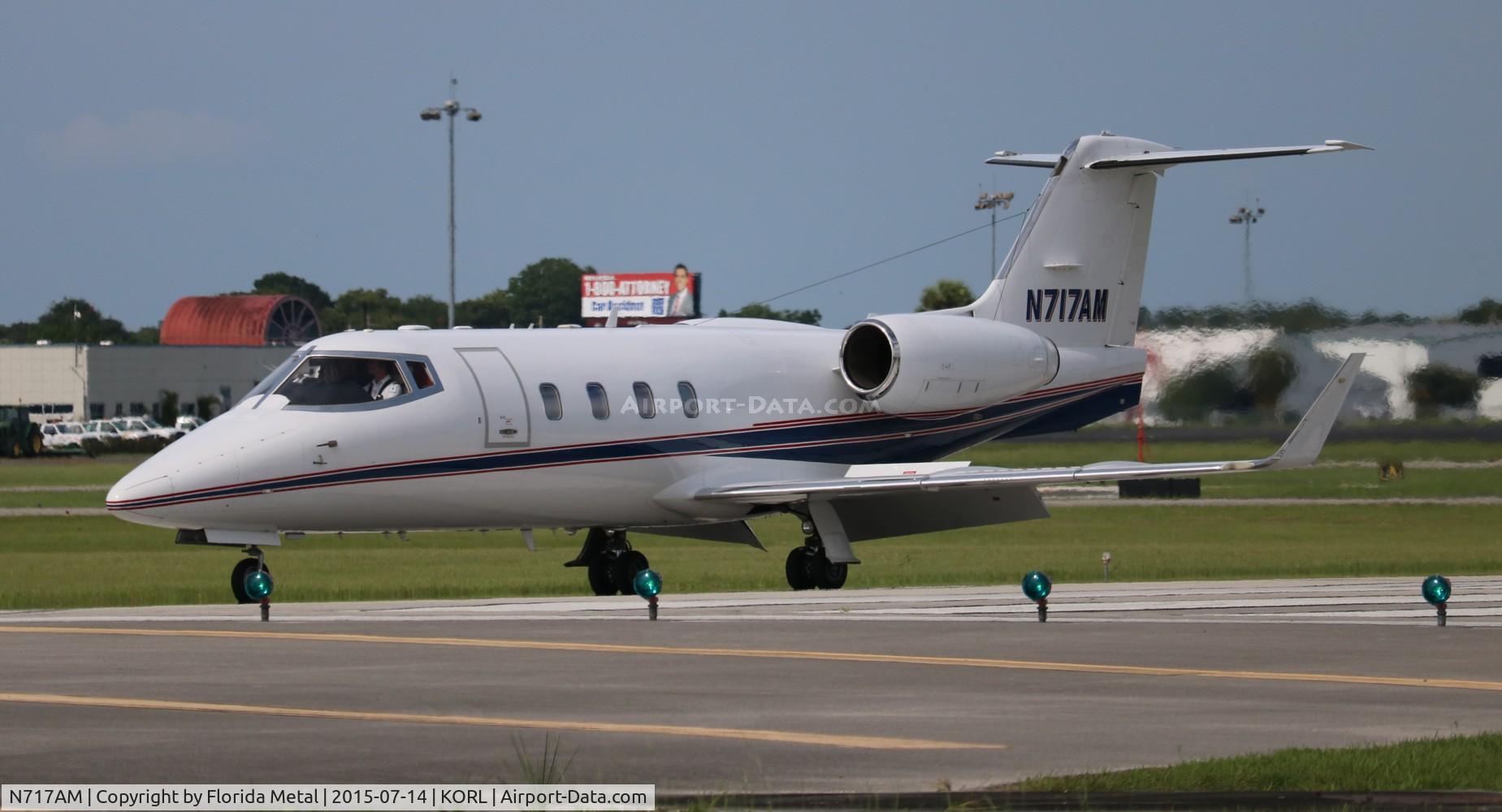 N717AM, 1984 Gates Learjet 55 C/N 100, ORL spotting 2015