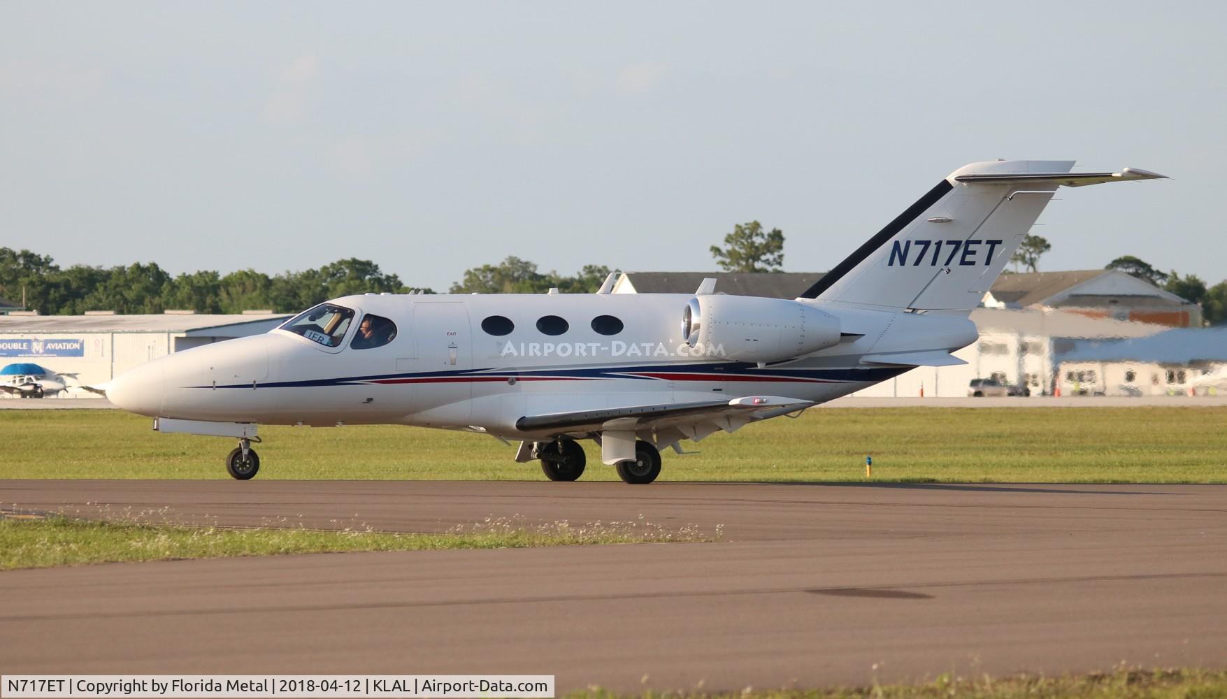 N717ET, 2013 Cessna 510 Citation Mustang C/N 510-0443, SNF LAL 2018