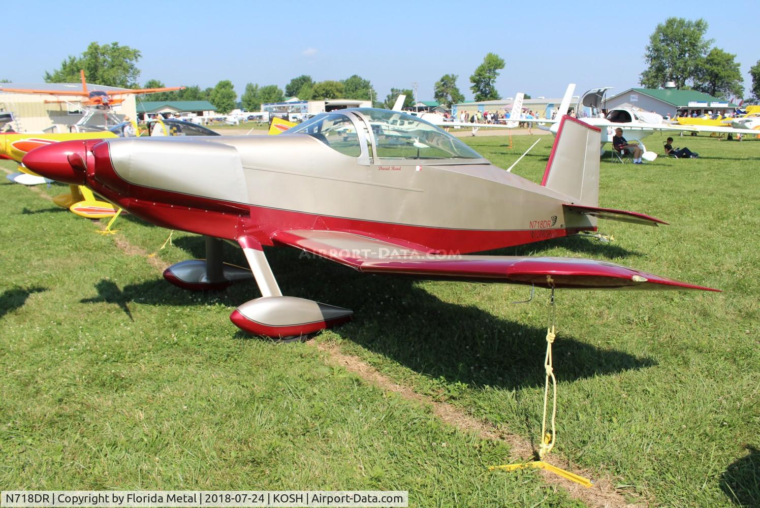 N718DR, 2007 Thorp T-18 Tiger C/N 3039, EAA OSH 2018