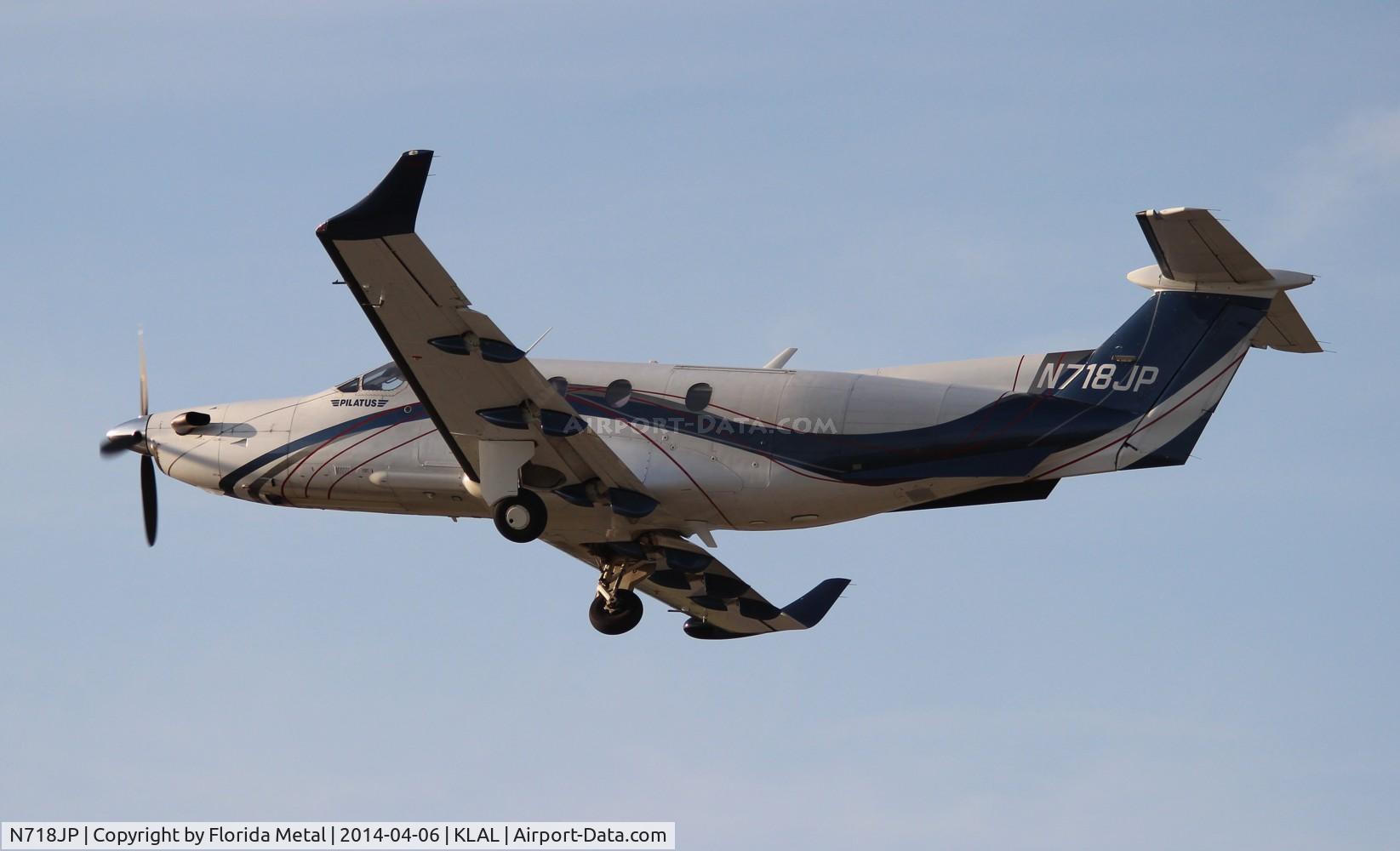 N718JP, 1996 Pilatus PC-12/45 C/N 155, SNF LAL 2014