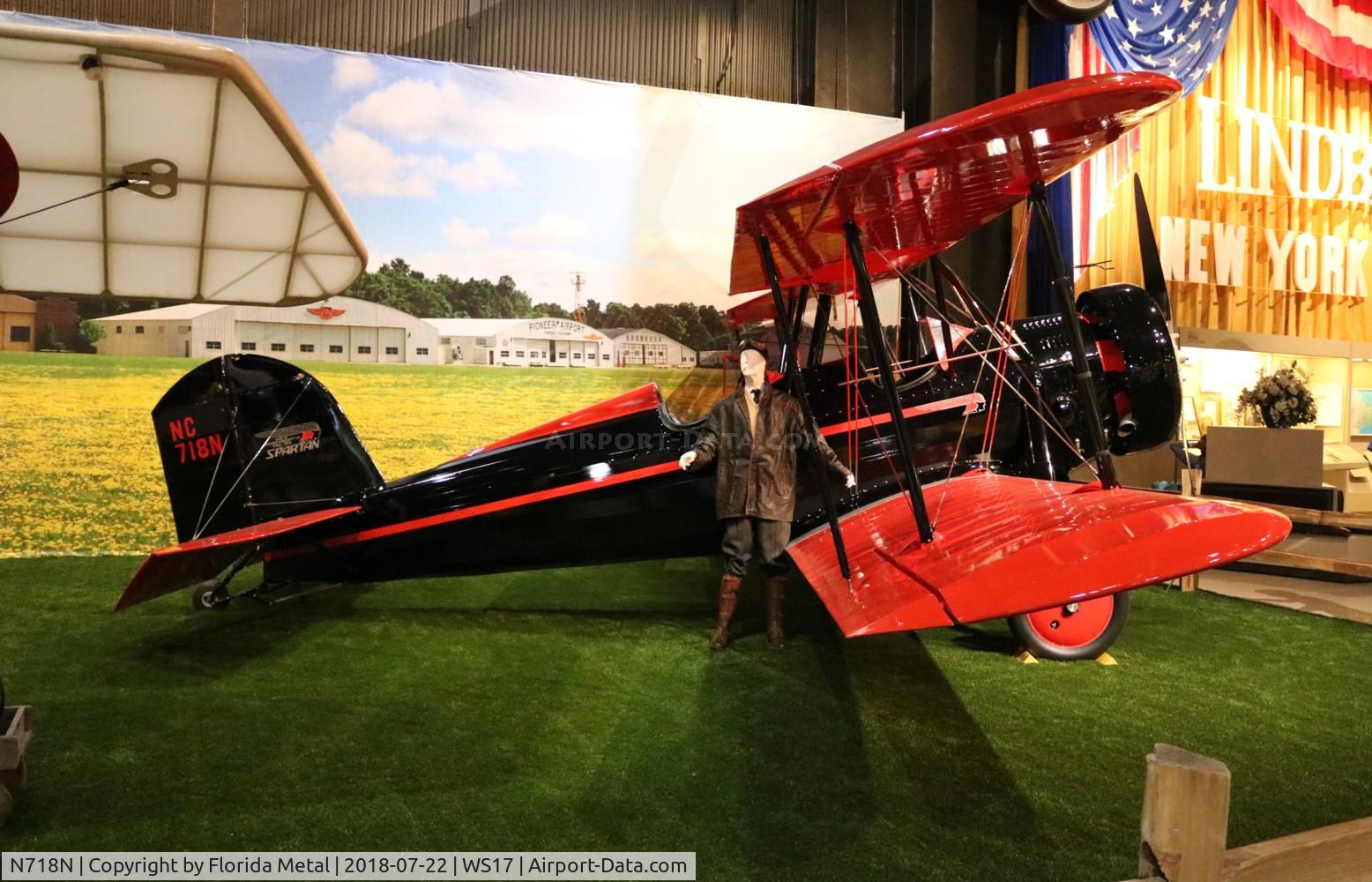 N718N, 1930 Spartan C3-225 C/N A-12, EAA Museum