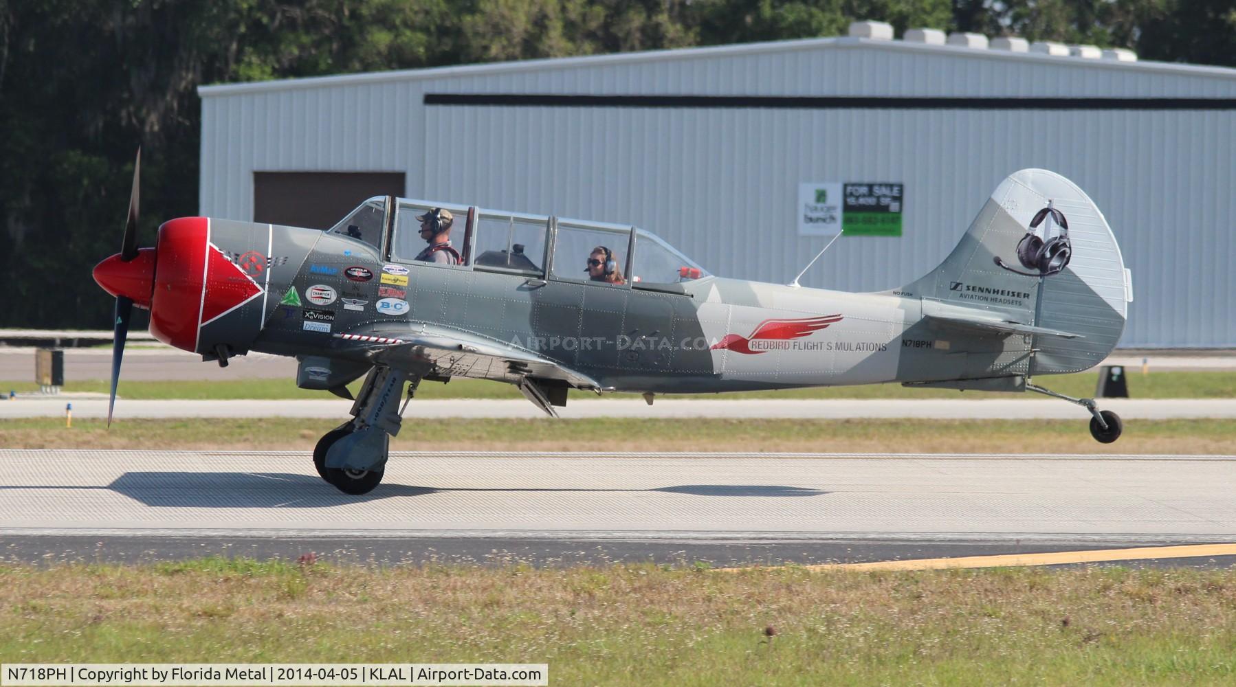 N718PH, 2003 Yakovlev (Aerostar) Yak-52TW C/N 0312503, SNF LAL 2014