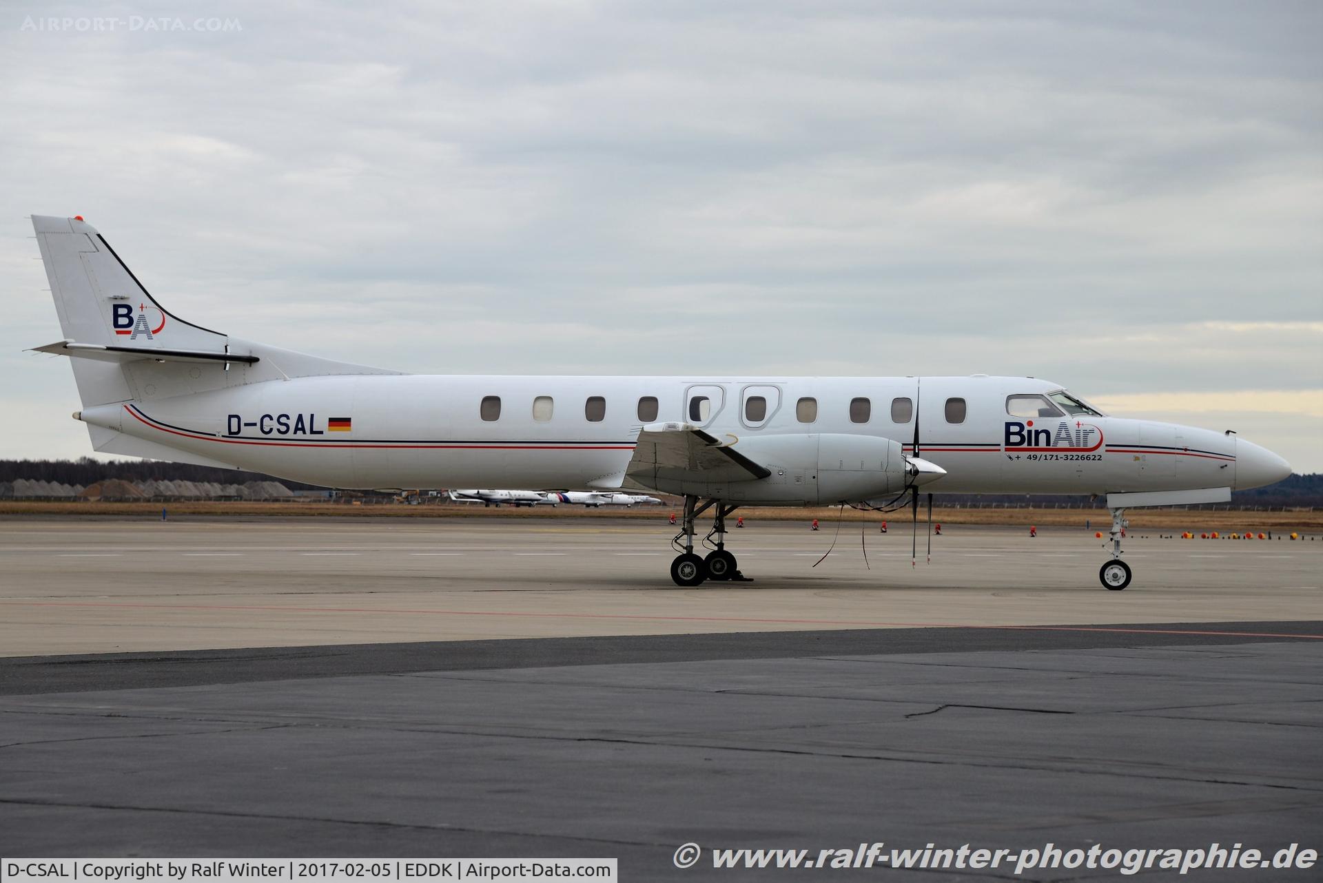 D-CSAL, 1984 Fairchild Swearingen SA-227AC Metro III C/N AC-601, Fairchild SA227-AC Metro III - Binair Aero Service - AC-601 - D-CSAL - 05.02.2017 - CGN
