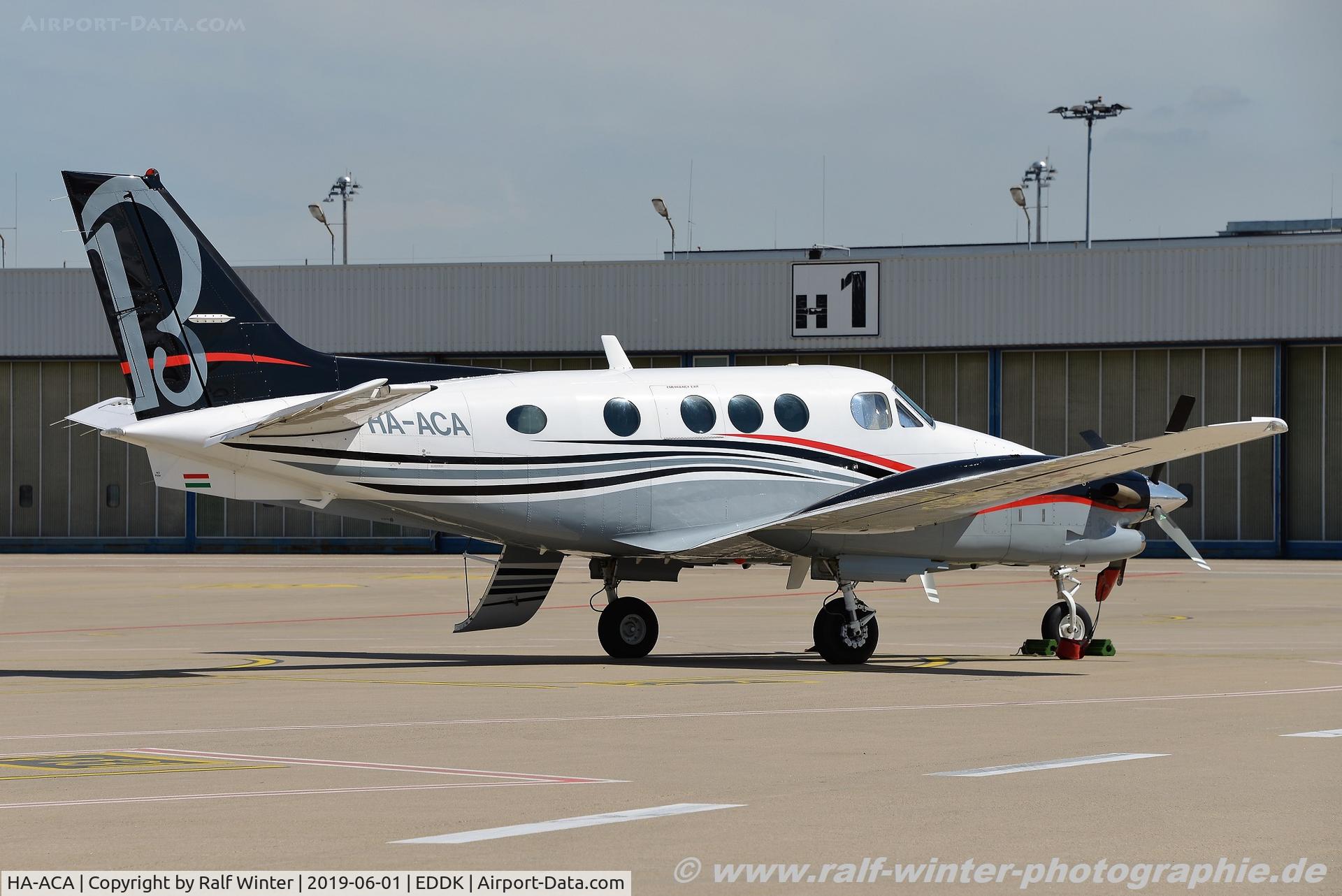 HA-ACA, Beech C90B King Air C/N LJ-1327, Beechcraft C90B King Air - Private - LJ-1327 - HA-ACA - 01.06.2019 - CGN