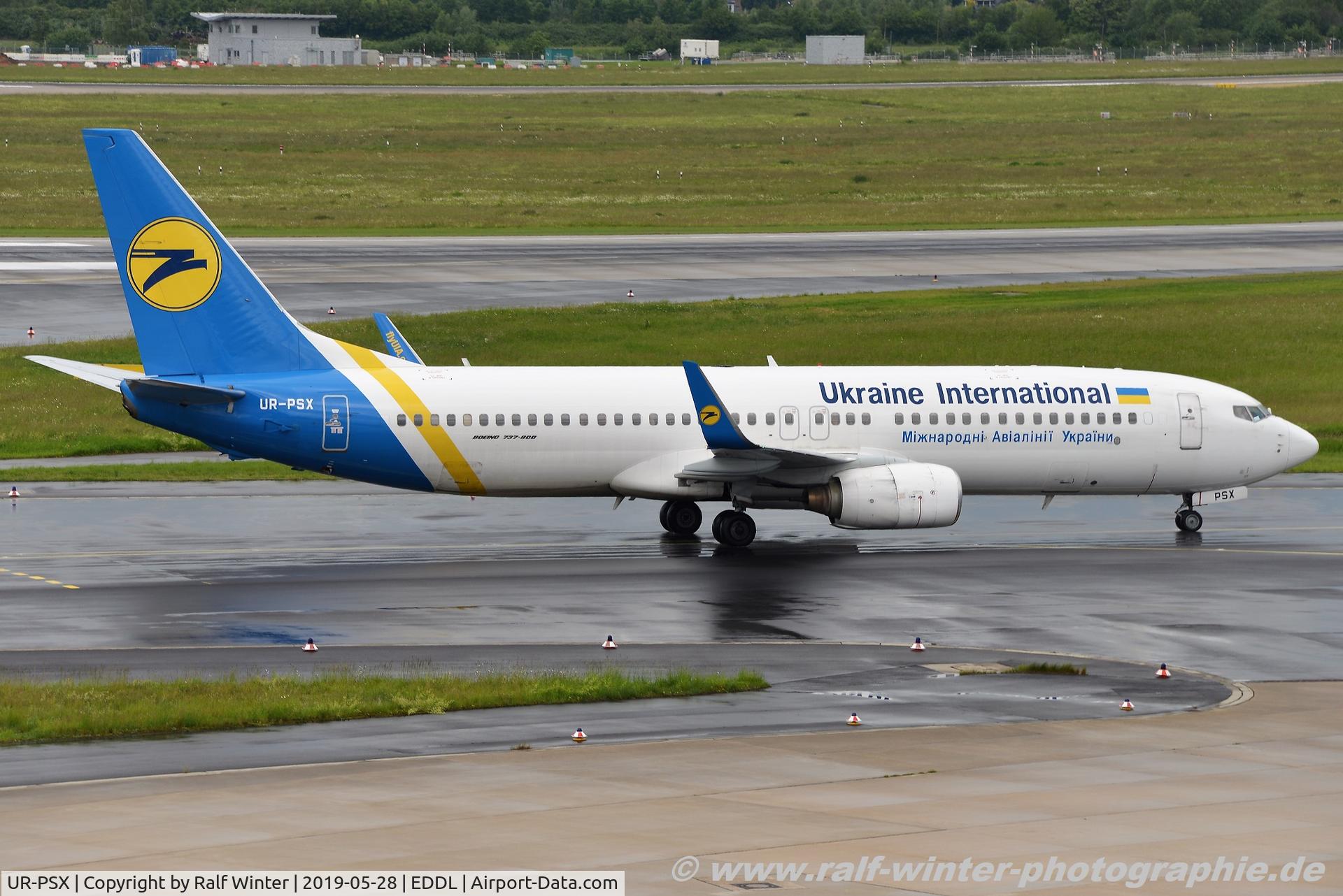 UR-PSX, 2006 Boeing 737-8EH C/N 34280, Boeing 737-83H(W) - PS AUI Ukraine International Airlines - 34280 - UR-PSX - 28.05.2019 - DUS