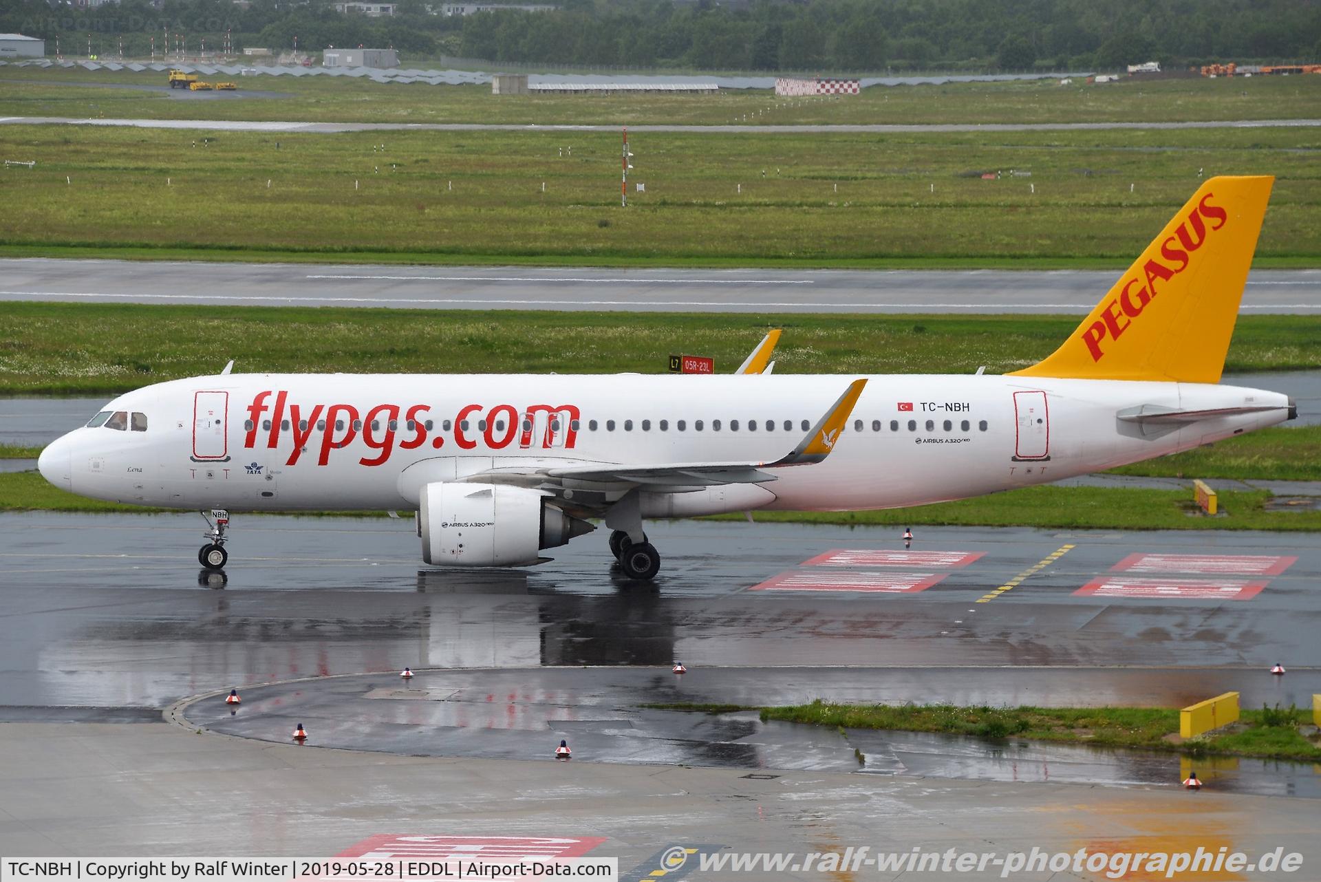 TC-NBH, 2016 Airbus A320-251N C/N 7399, Airbus A320-251N - PC PGT Pegasus 'Demokrasi' - 7399 - TC-NBH - 28.05.2019 - DUS
