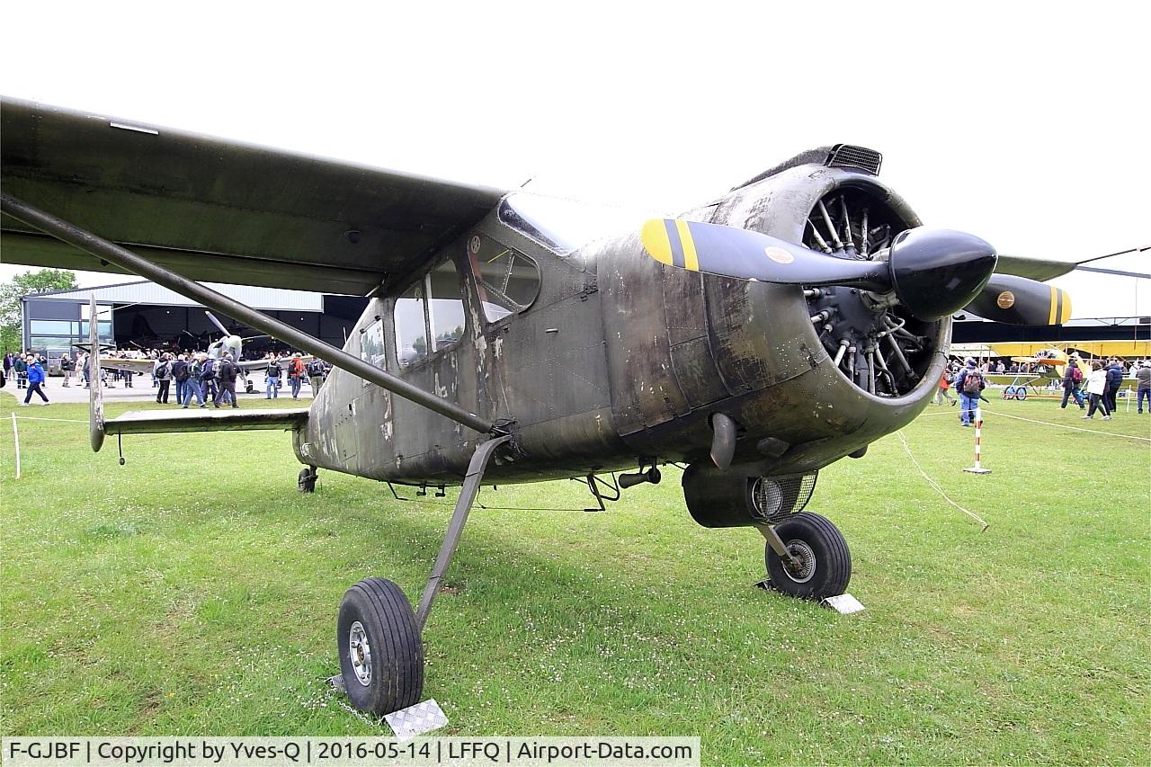 F-GJBF, Max Holste MH-1521C-1 Broussard C/N 13, Max Holste MH-1521C-1 Broussard, Static display, La Ferté-Alais airfield (LFFQ) Air show 2016