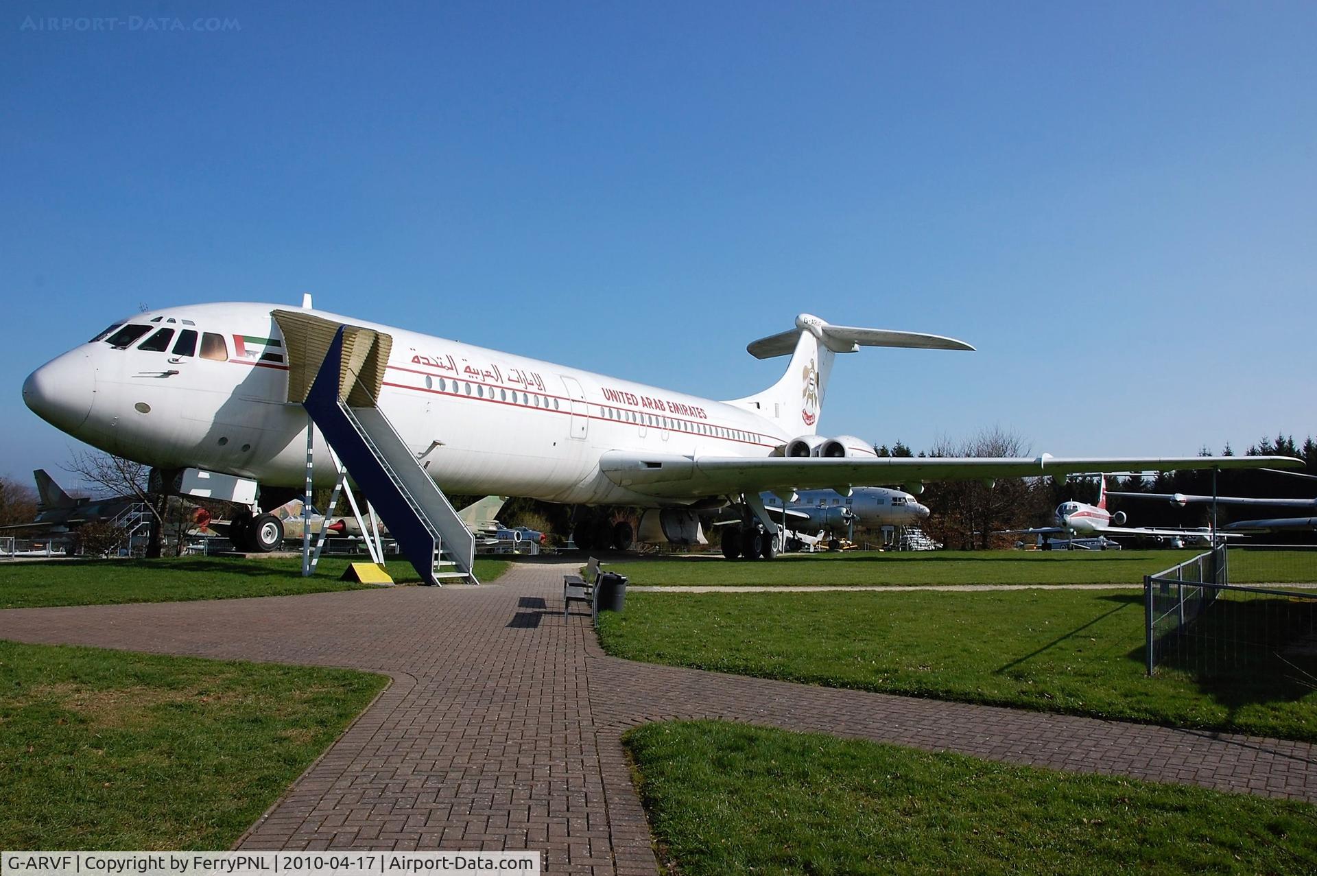G-ARVF, 1963 Vickers VC10 Srs 1101 C/N 808, UAE VC10 in Hermeskeil Museum