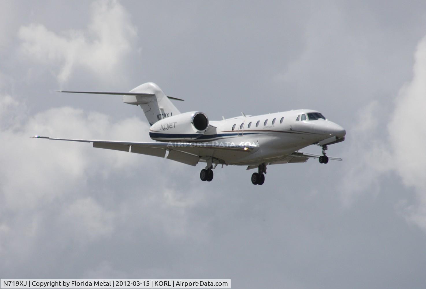 N719XJ, 2002 Cessna 750 Citation X Citation X C/N 750-0179, ORL spotting 2012