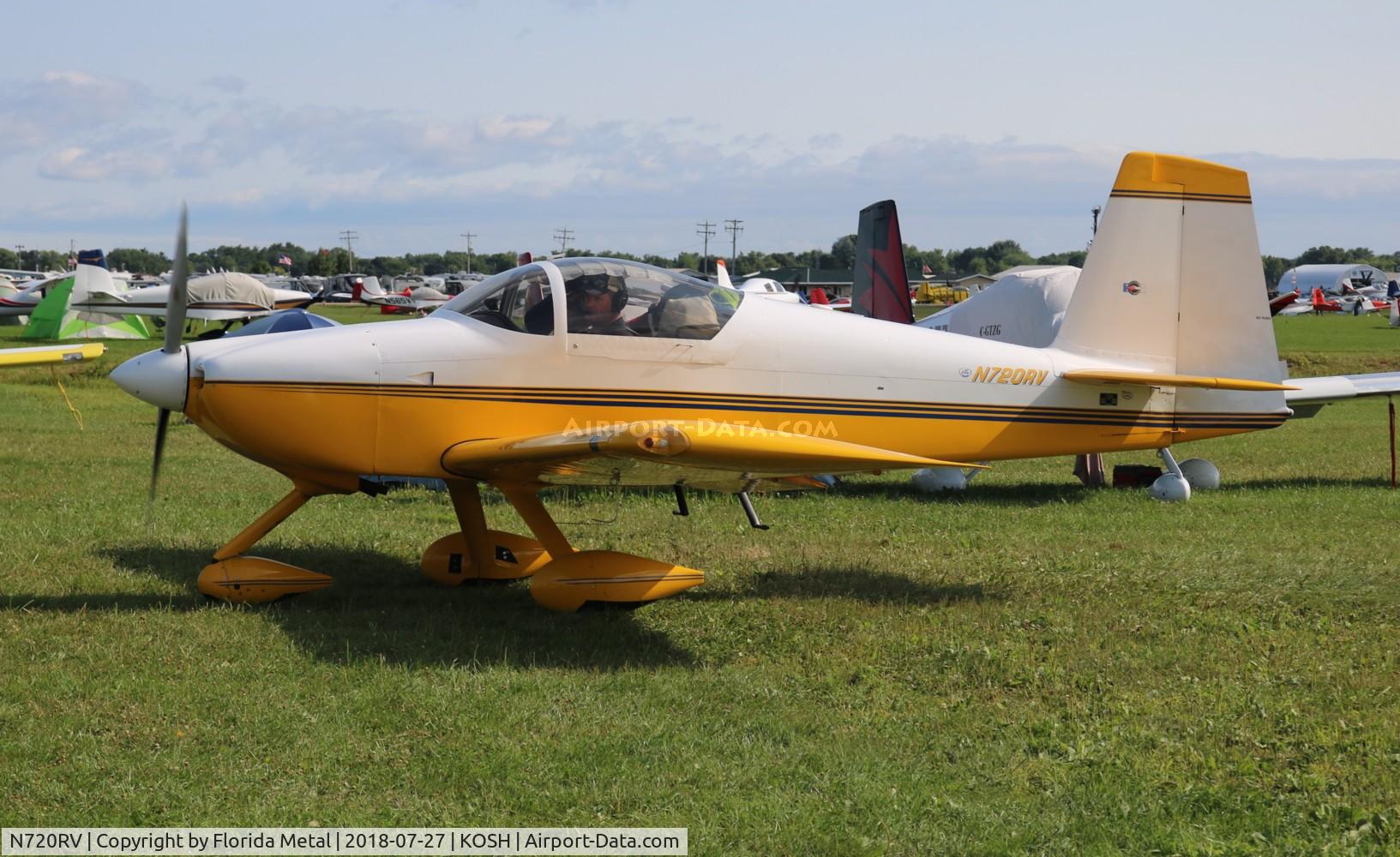 N720RV, 2004 Vans RV-7A C/N 71393, EAA OSH 2018