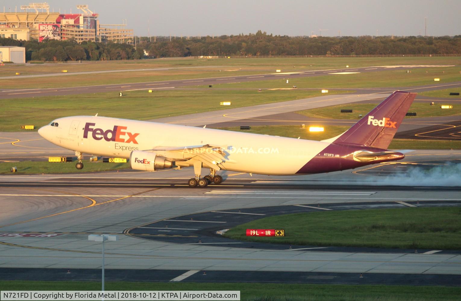 N721FD, 1988 Airbus A300B4-622R C/N 477, TPA spotting 2018