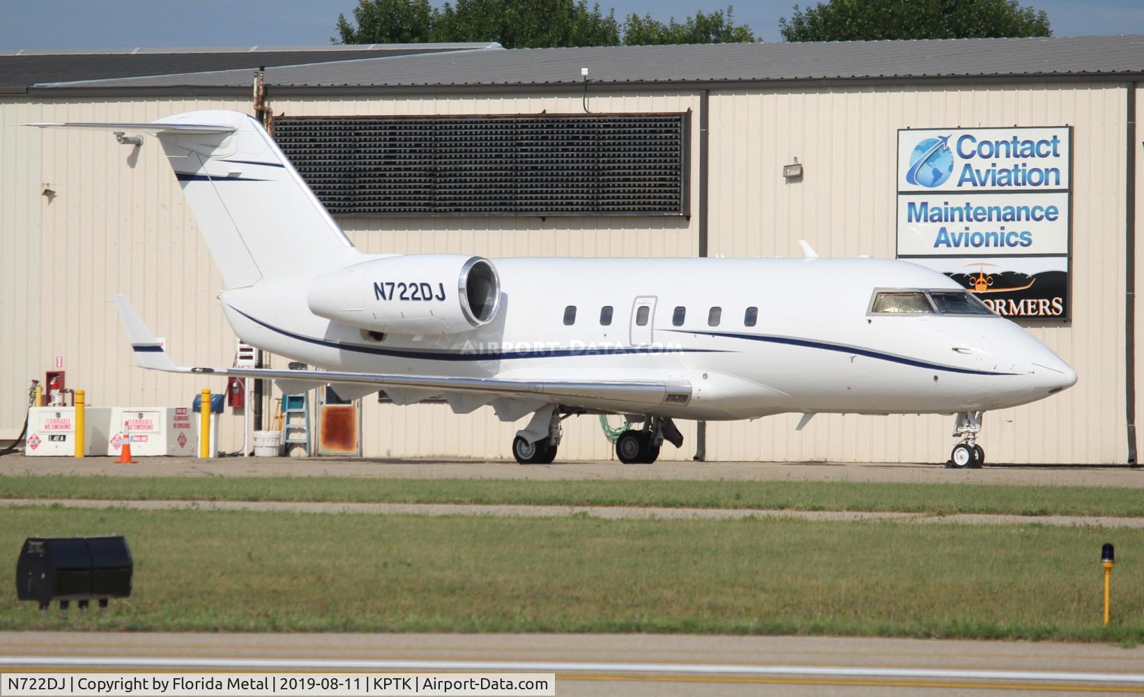N722DJ, 1982 Canadair Challenger 600S (CL-600-1A11) C/N 1029, PTK 2019