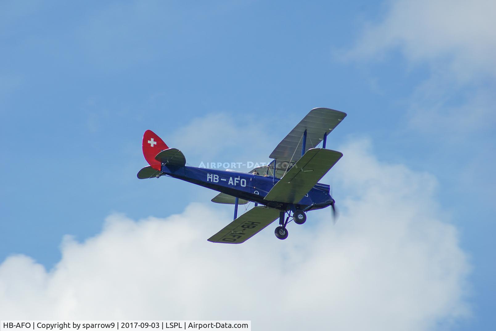 HB-AFO, 1931 De Havilland DH60G C/N 1878, At Langenthal-Bleienbach