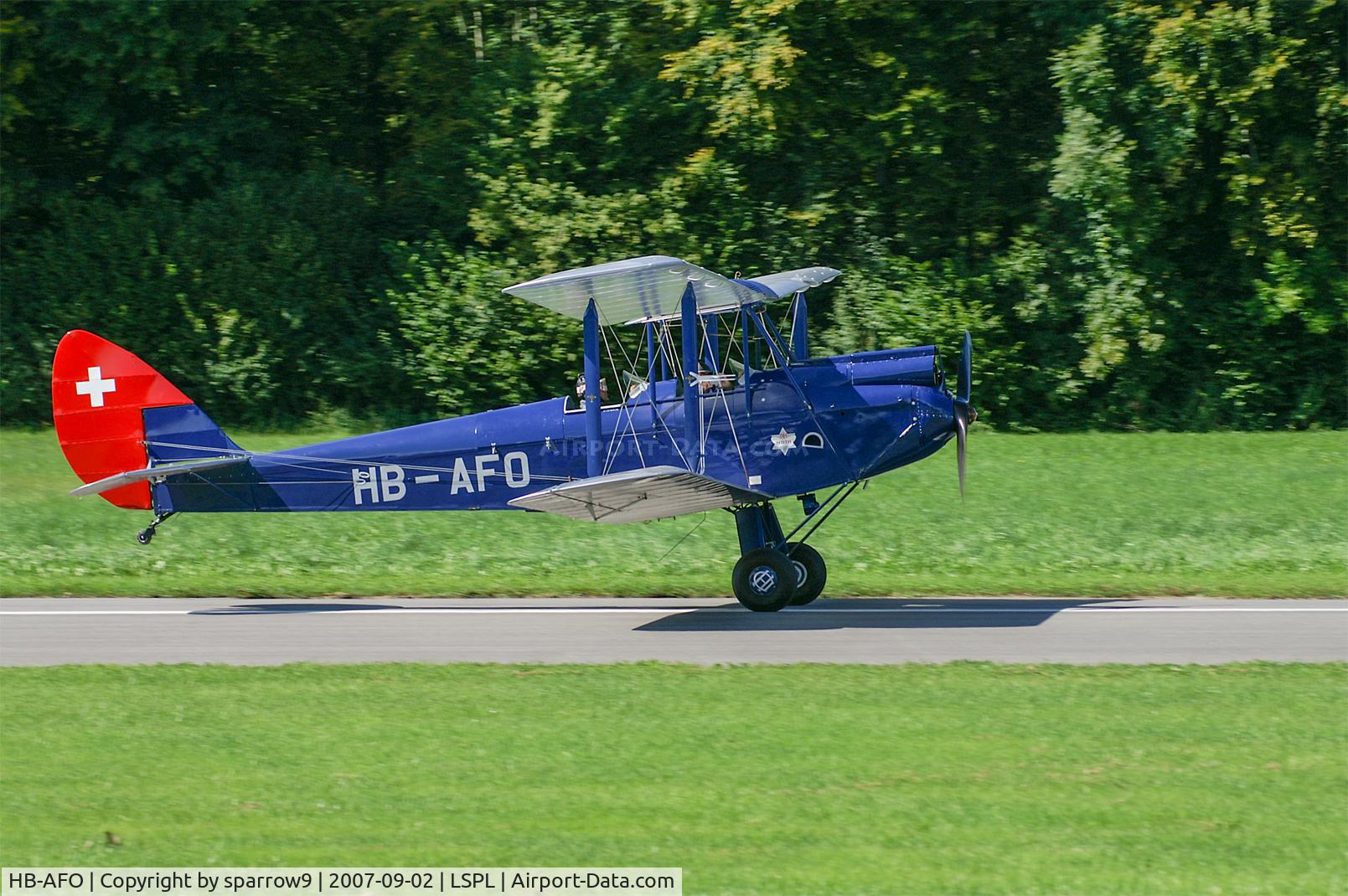 HB-AFO, 1931 De Havilland DH60G C/N 1878, At Langenthal-Bleienbach