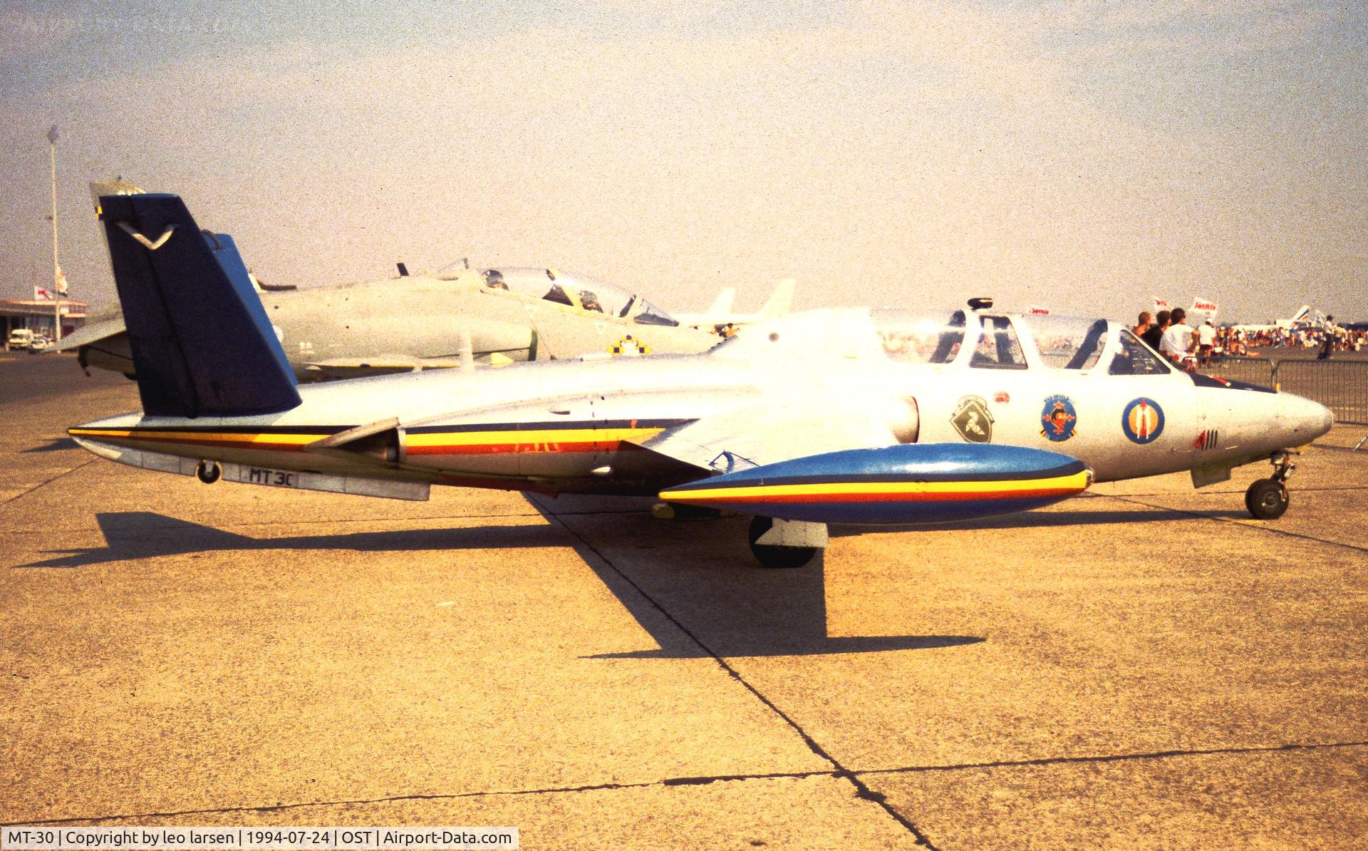 MT-30, Fouga CM-170 Magister C/N 287, Ostende Air Show 24.7.1994
