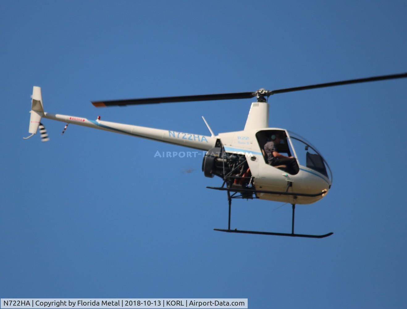 N722HA, 1998 Robinson R22 BETA C/N 2863, NBAA ORL 2018