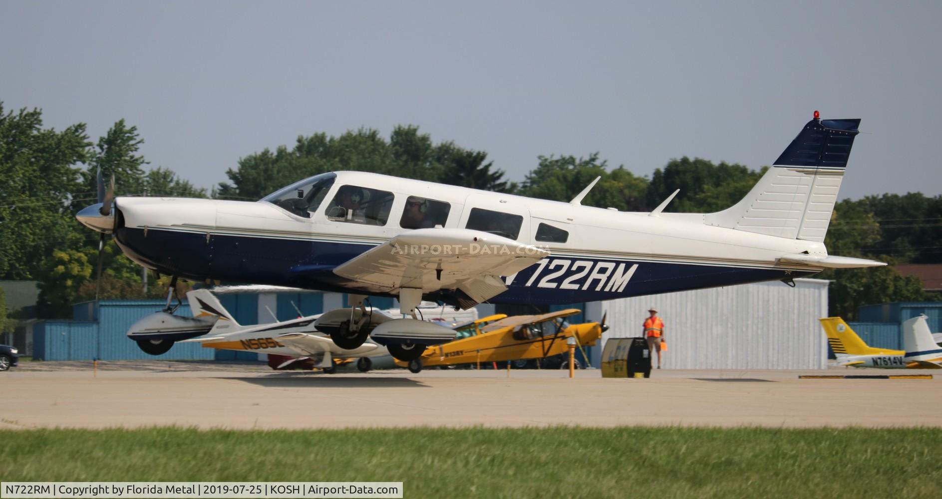 N722RM, 1974 Piper PA-32-300 Cherokee Six C/N 32-7440140, EAA OSH 2019
