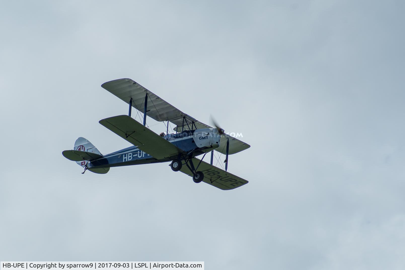 HB-UPE, 1934 De Havilland DH60G III MOTH MAJOR C/N 5078, Flugerchilbi Langenthal-Bleienbach