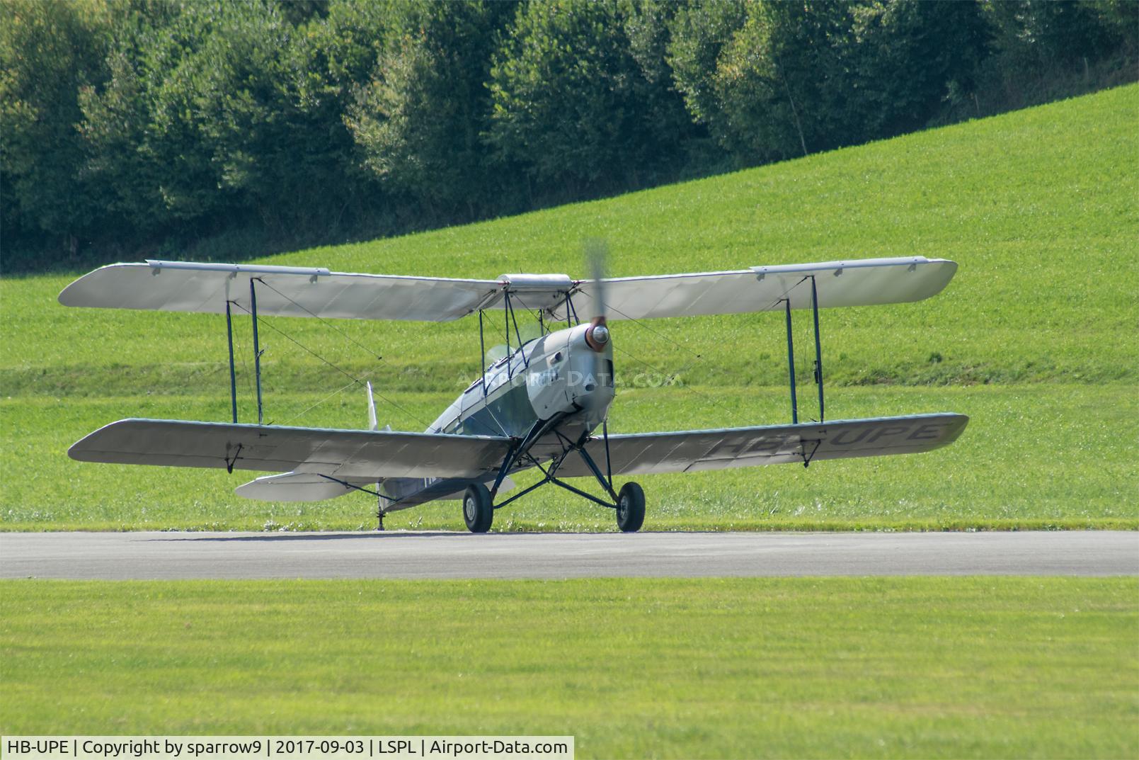 HB-UPE, 1934 De Havilland DH60G III MOTH MAJOR C/N 5078, Flugerchilbi Langenthal-Bleienbach