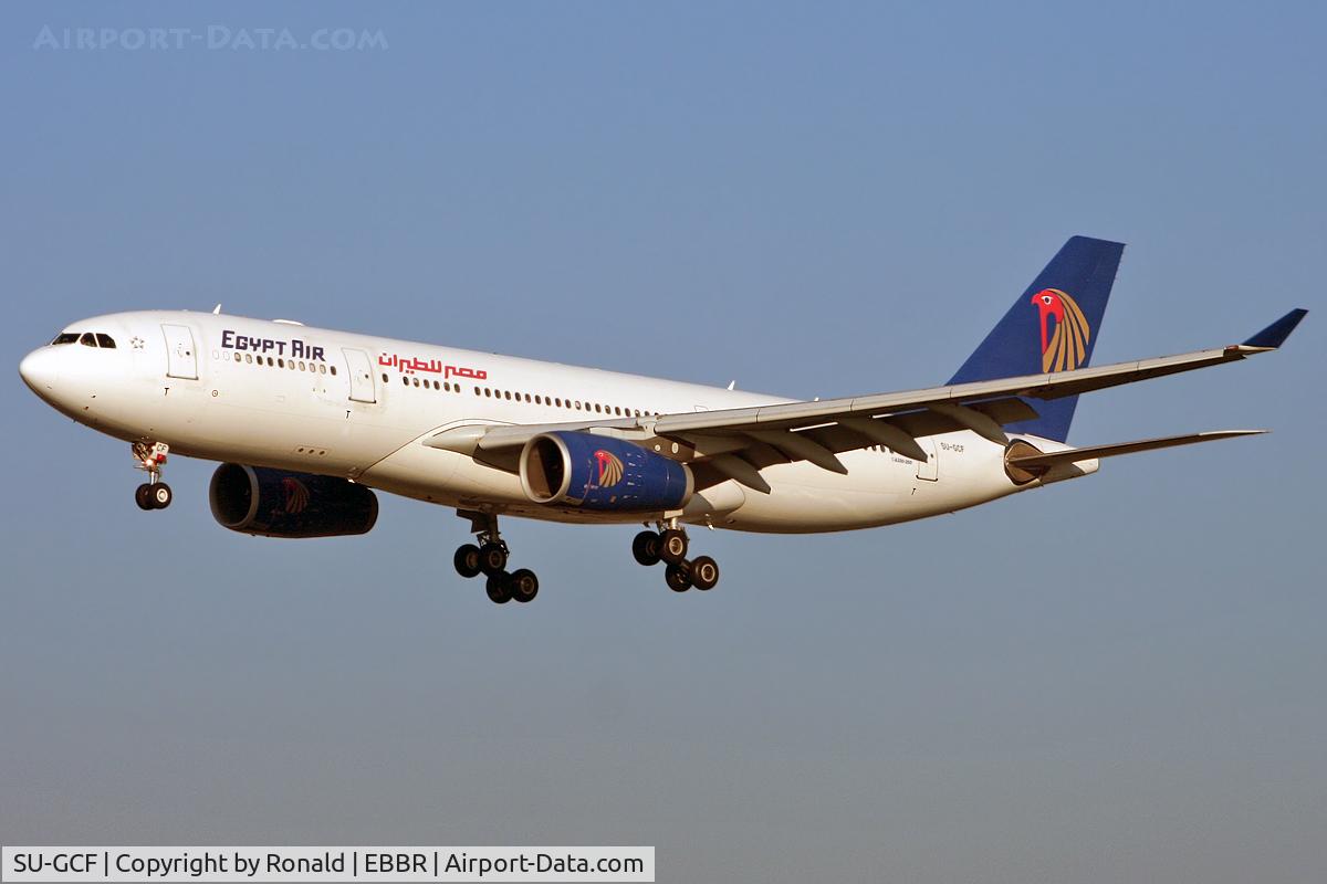 SU-GCF, 2004 Airbus A330-243 C/N 610, at bru