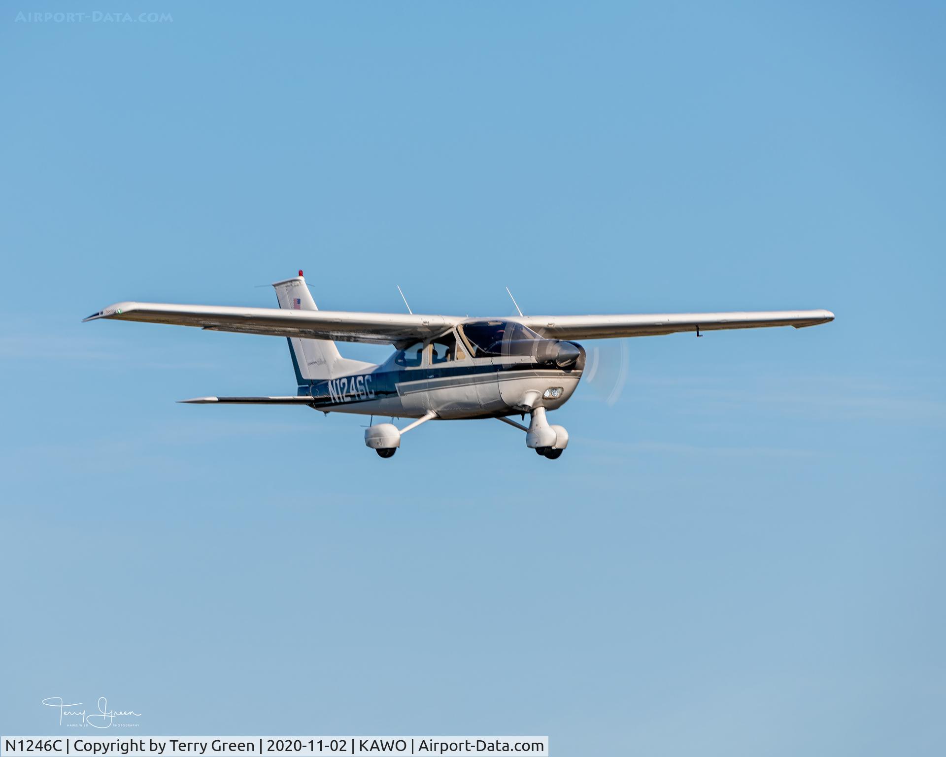 N1246C, 1977 Cessna 177B Cardinal C/N 17702689, KAWO