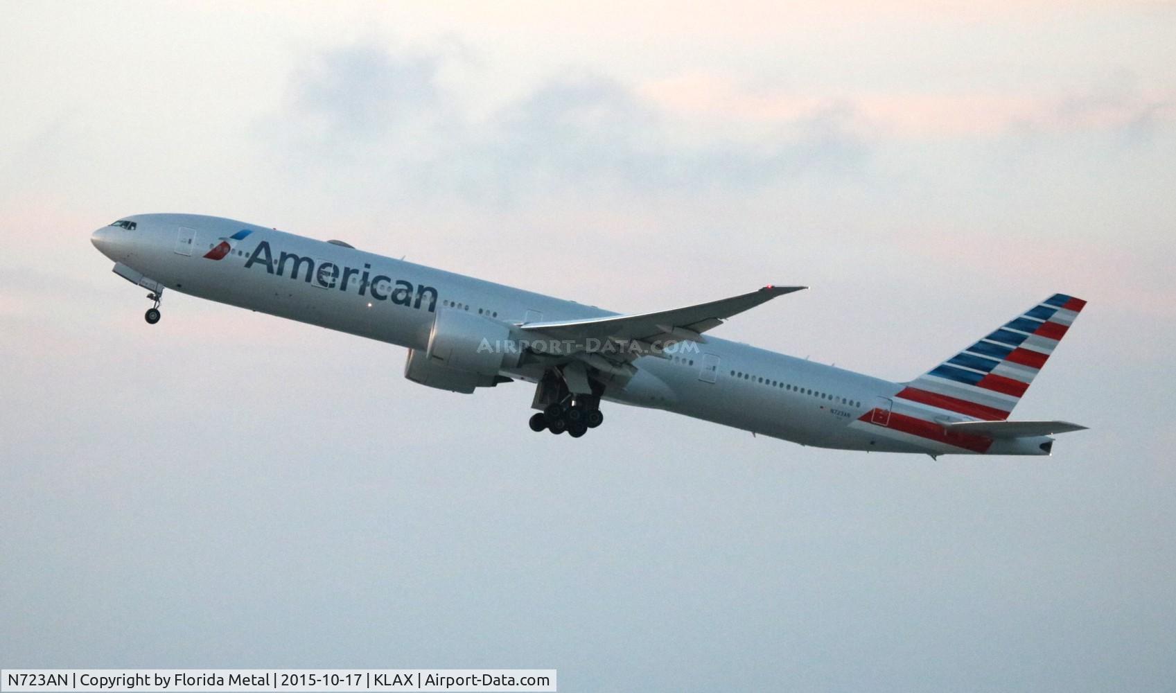N723AN, 2013 Boeing 777-323/ER C/N 33125, LAX spotting 2015