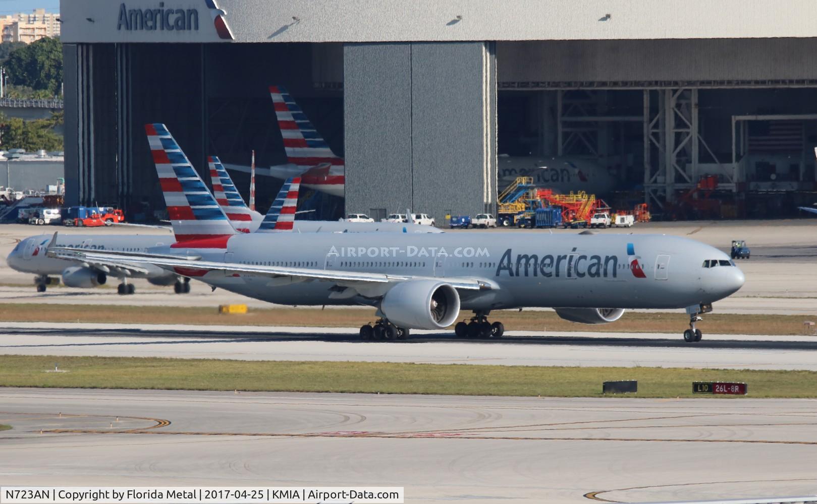 N723AN, 2013 Boeing 777-323/ER C/N 33125, MIA spotting 2017