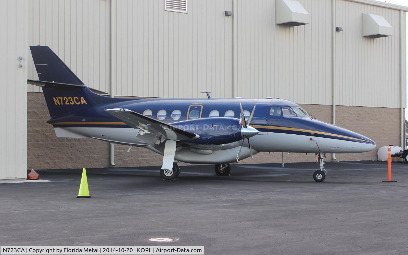 N723CA, 1986 British Aerospace BAe Jetstream 3101 C/N 723, NBAA ORL 2014