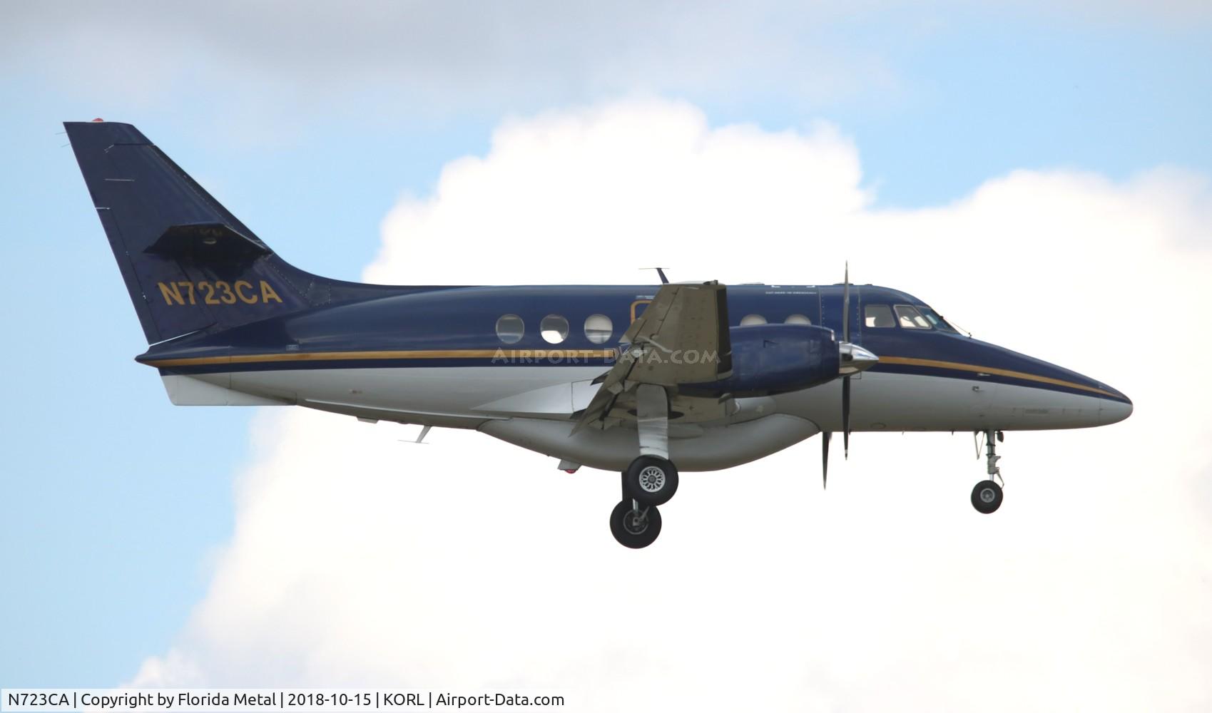 N723CA, 1986 British Aerospace BAe Jetstream 3101 C/N 723, NBAA ORL 2018